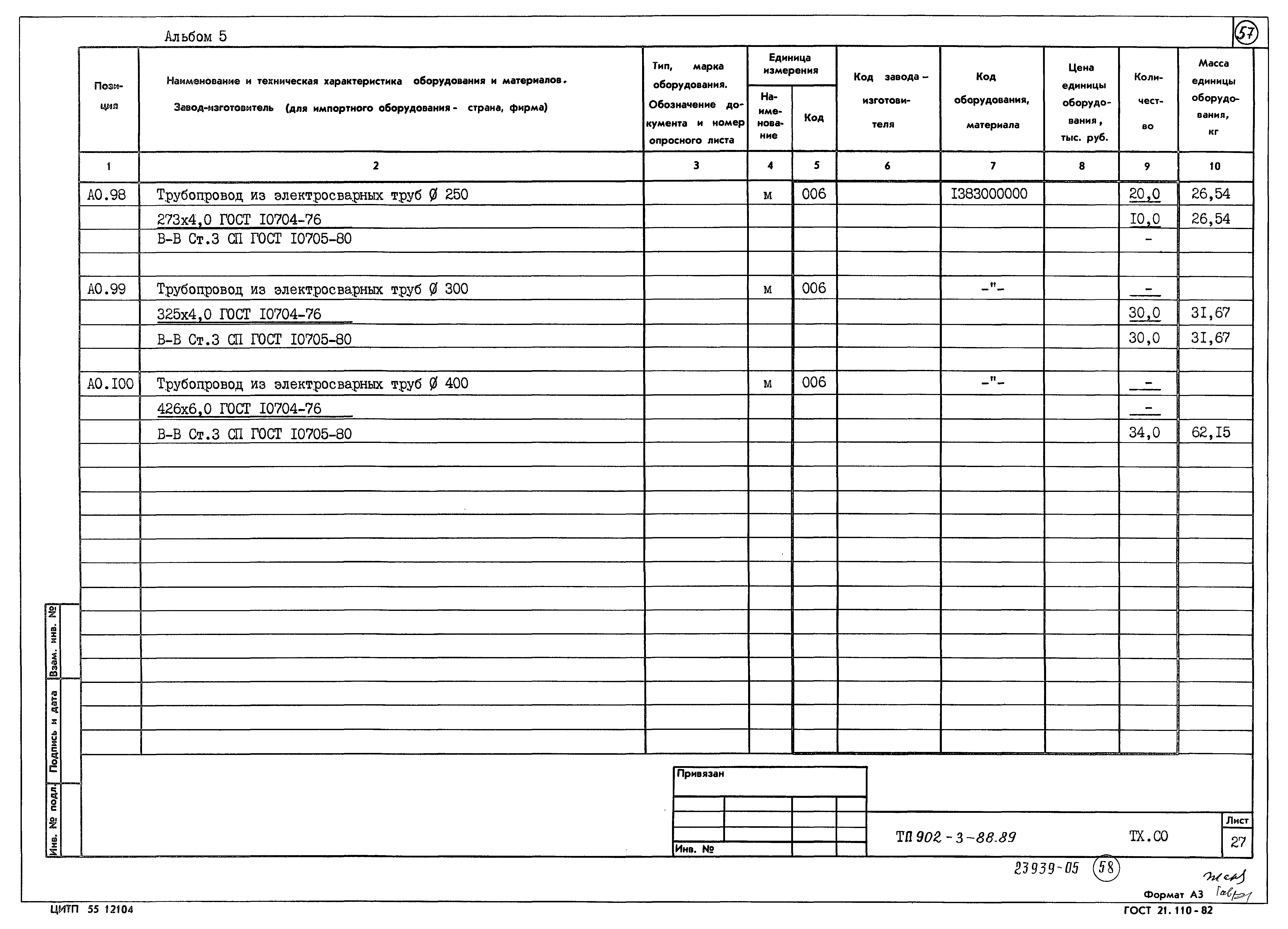 Типовой проект 902-3-88.89