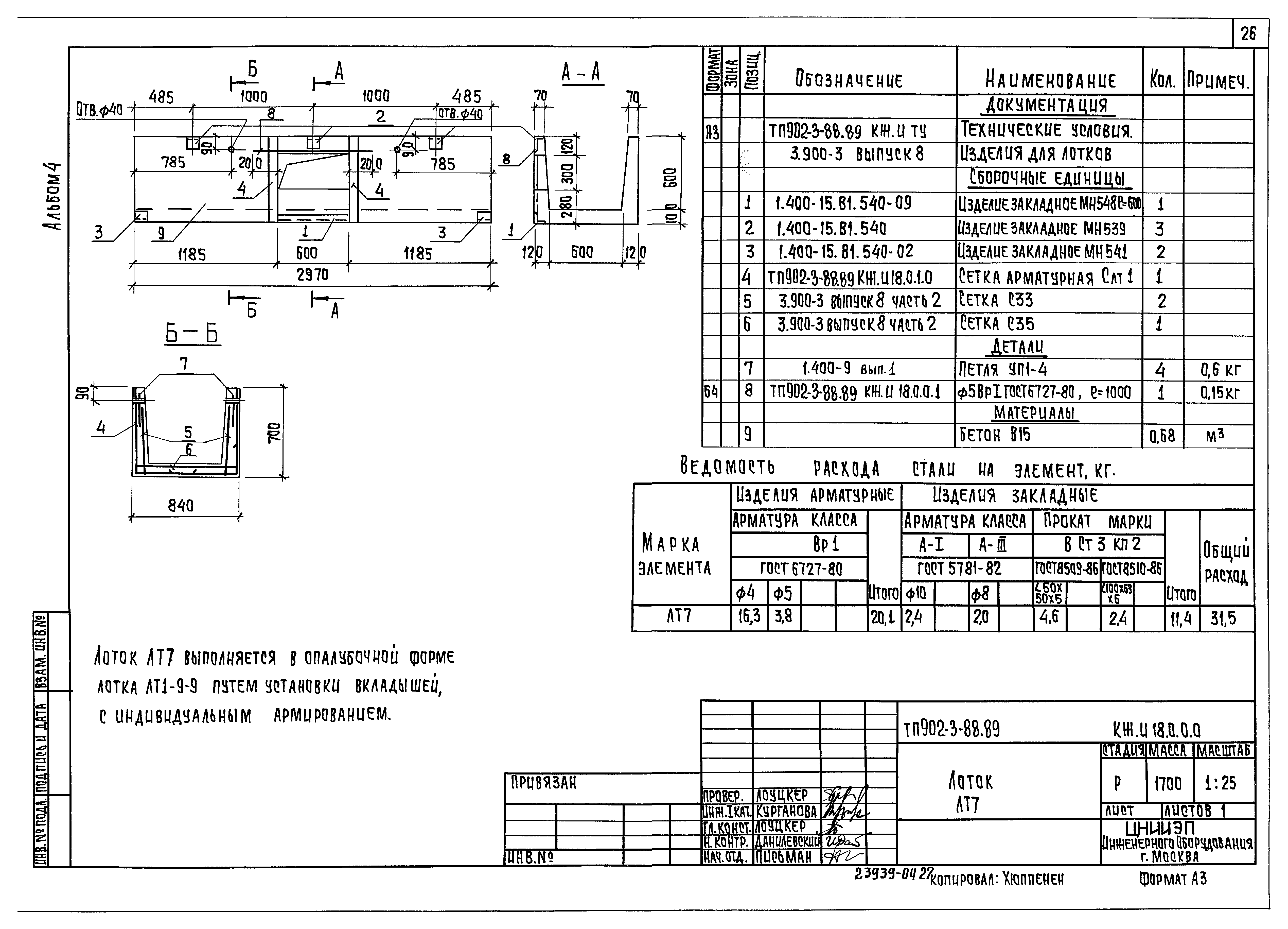 Типовой проект 902-3-88.89