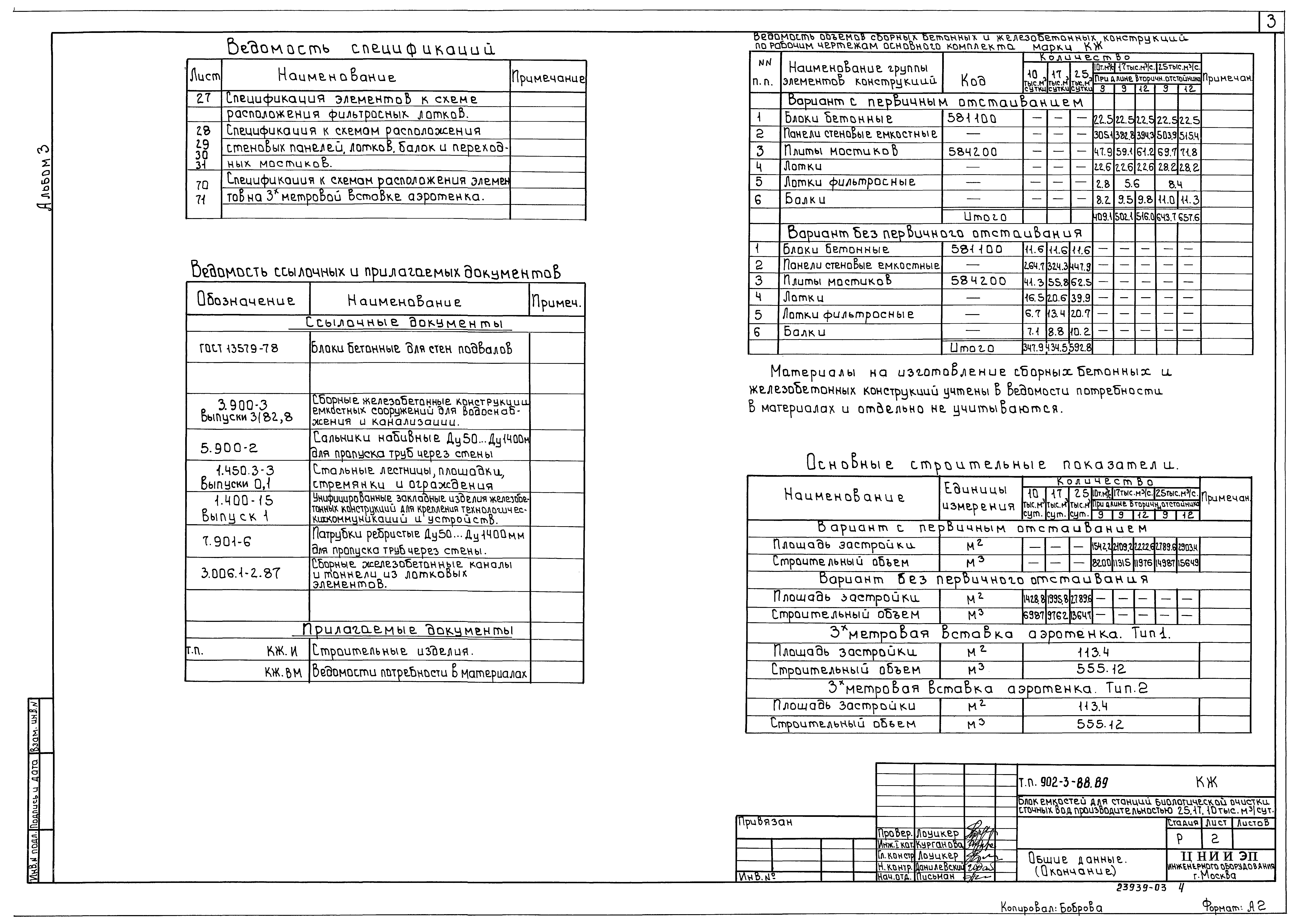 Типовой проект 902-3-88.89