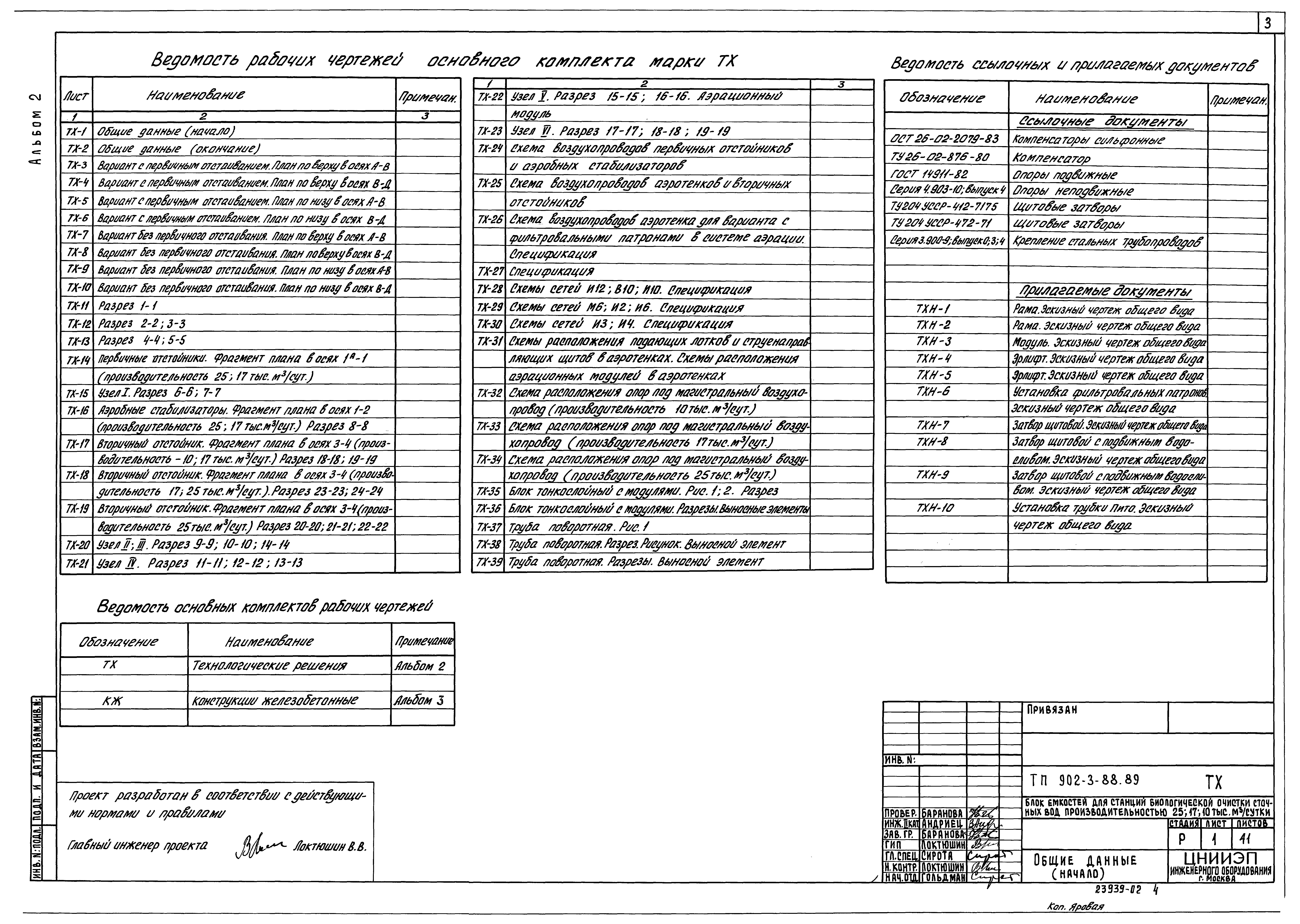 Типовой проект 902-3-88.89
