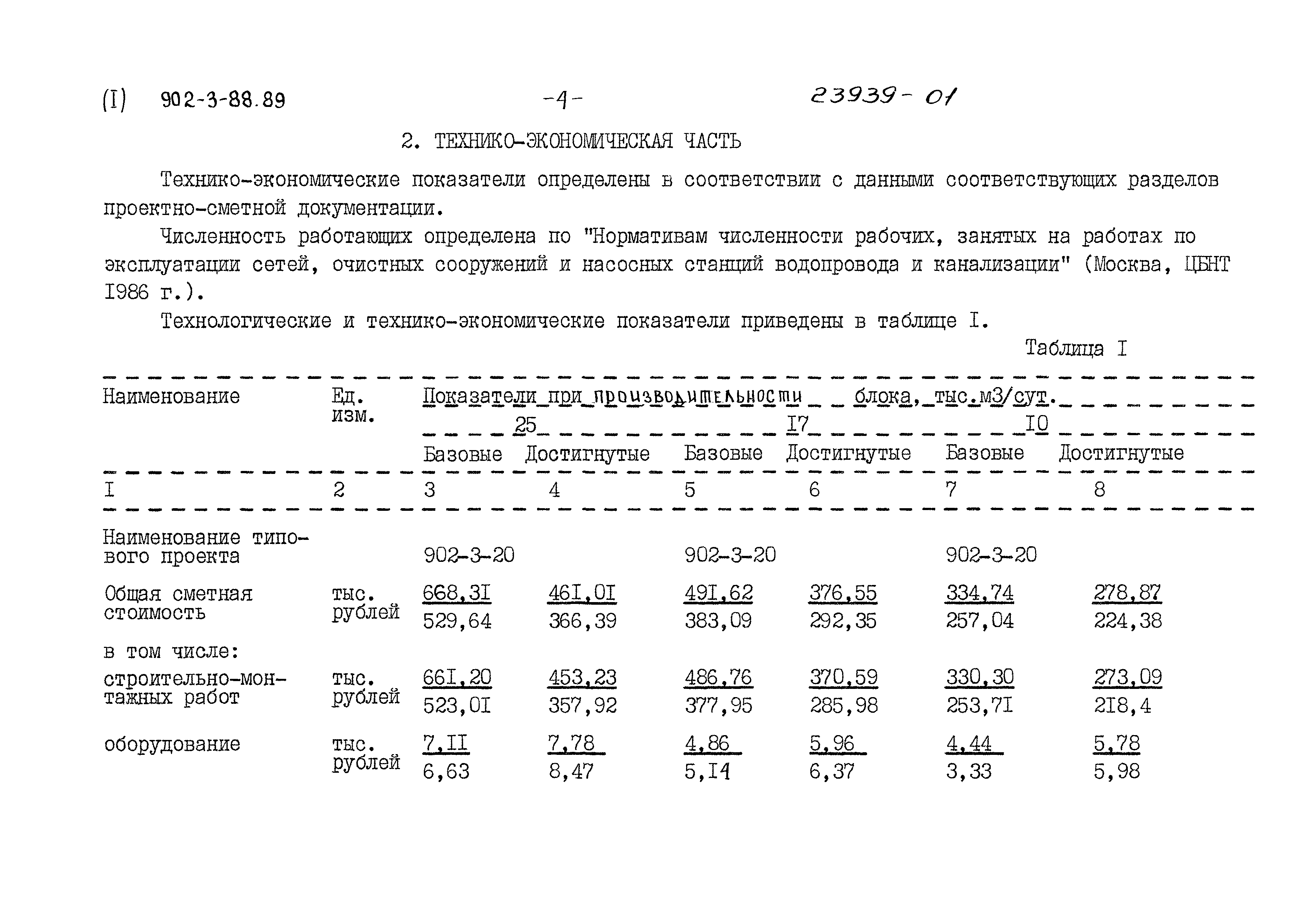 Типовой проект 902-3-88.89