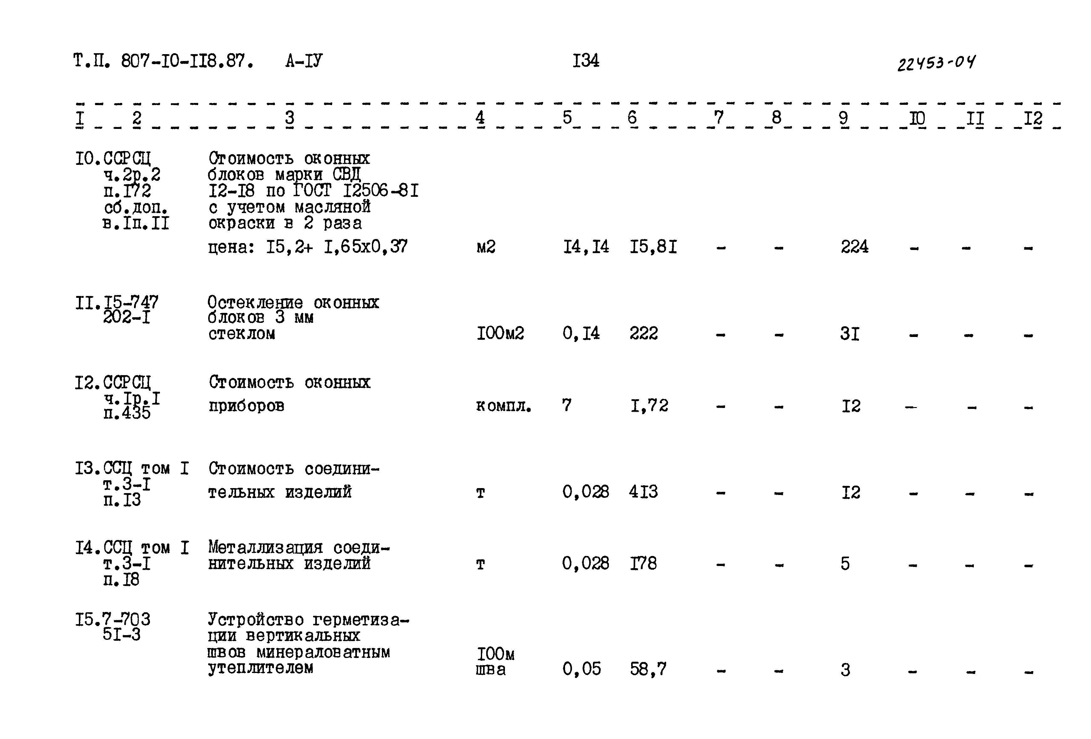 Типовой проект 807-10-118.87