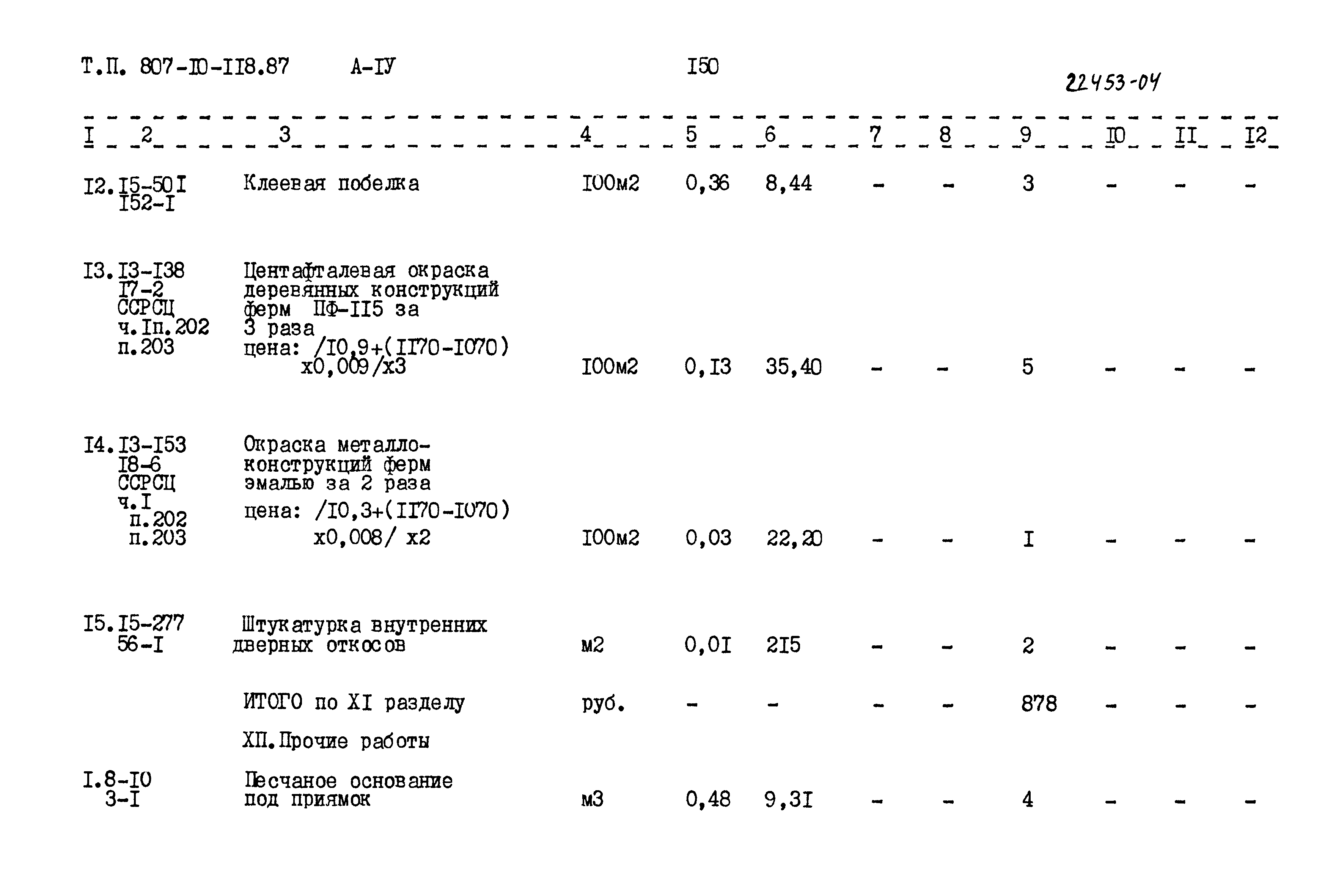 Типовой проект 807-10-118.87