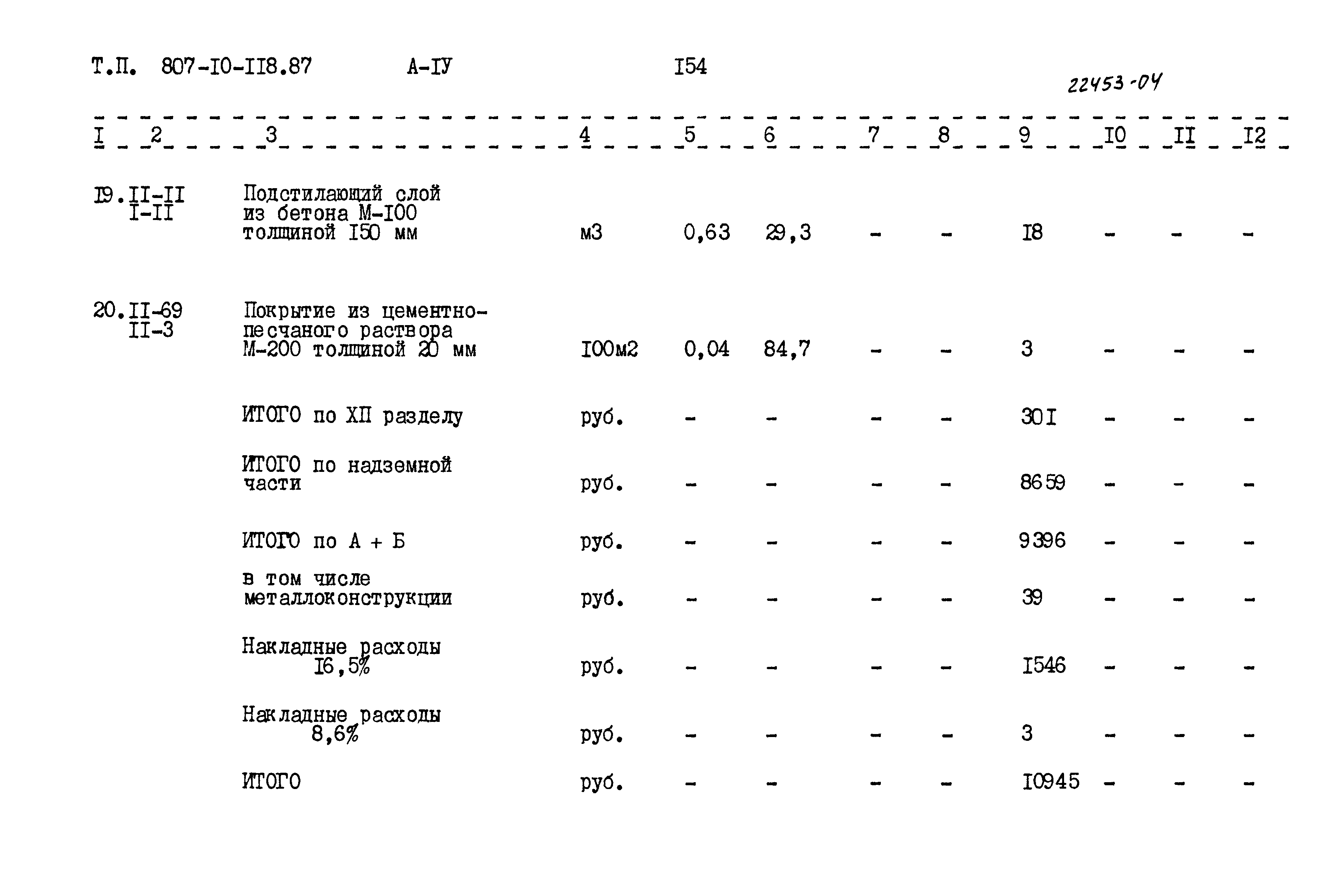 Типовой проект 807-10-118.87