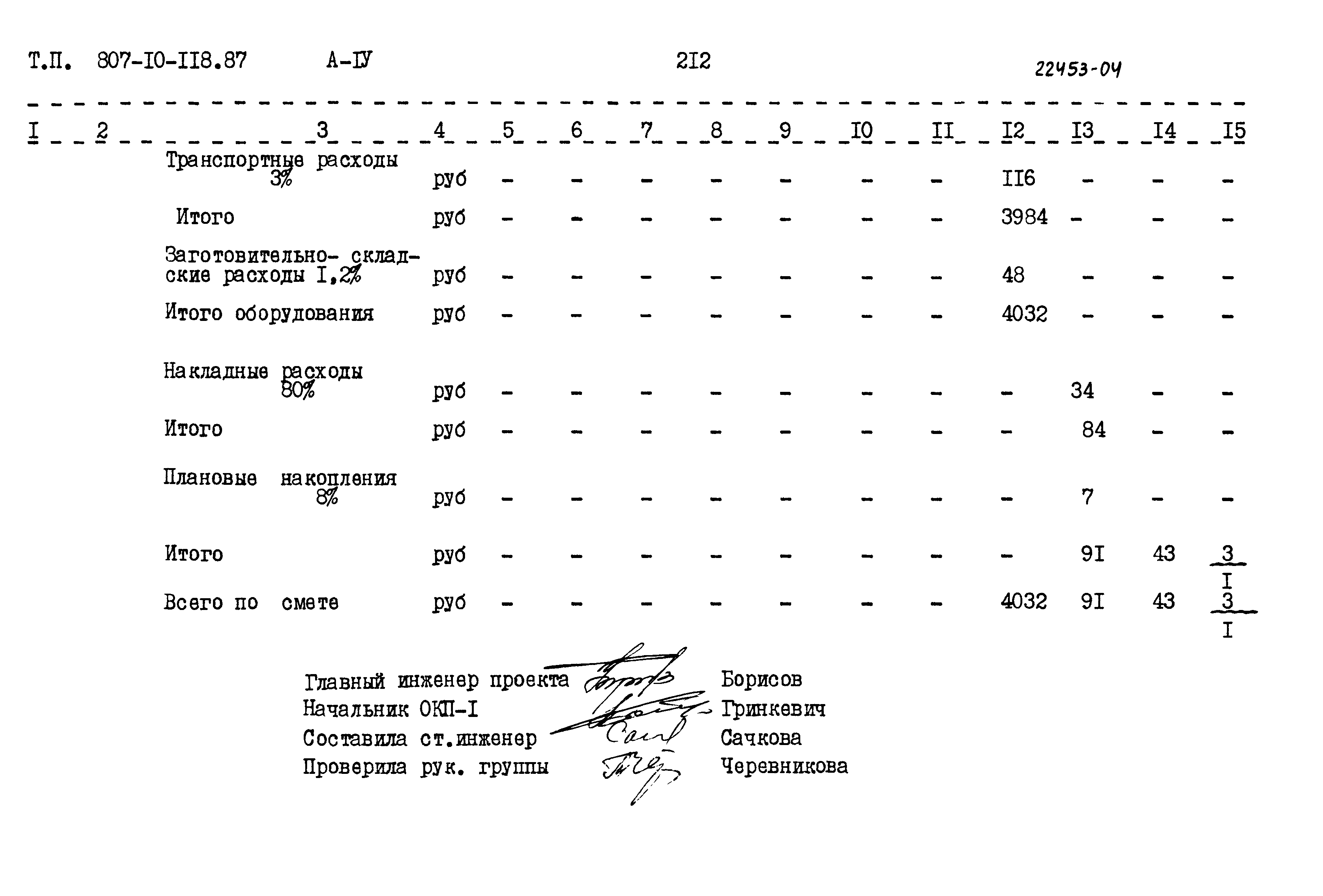 Типовой проект 807-10-118.87