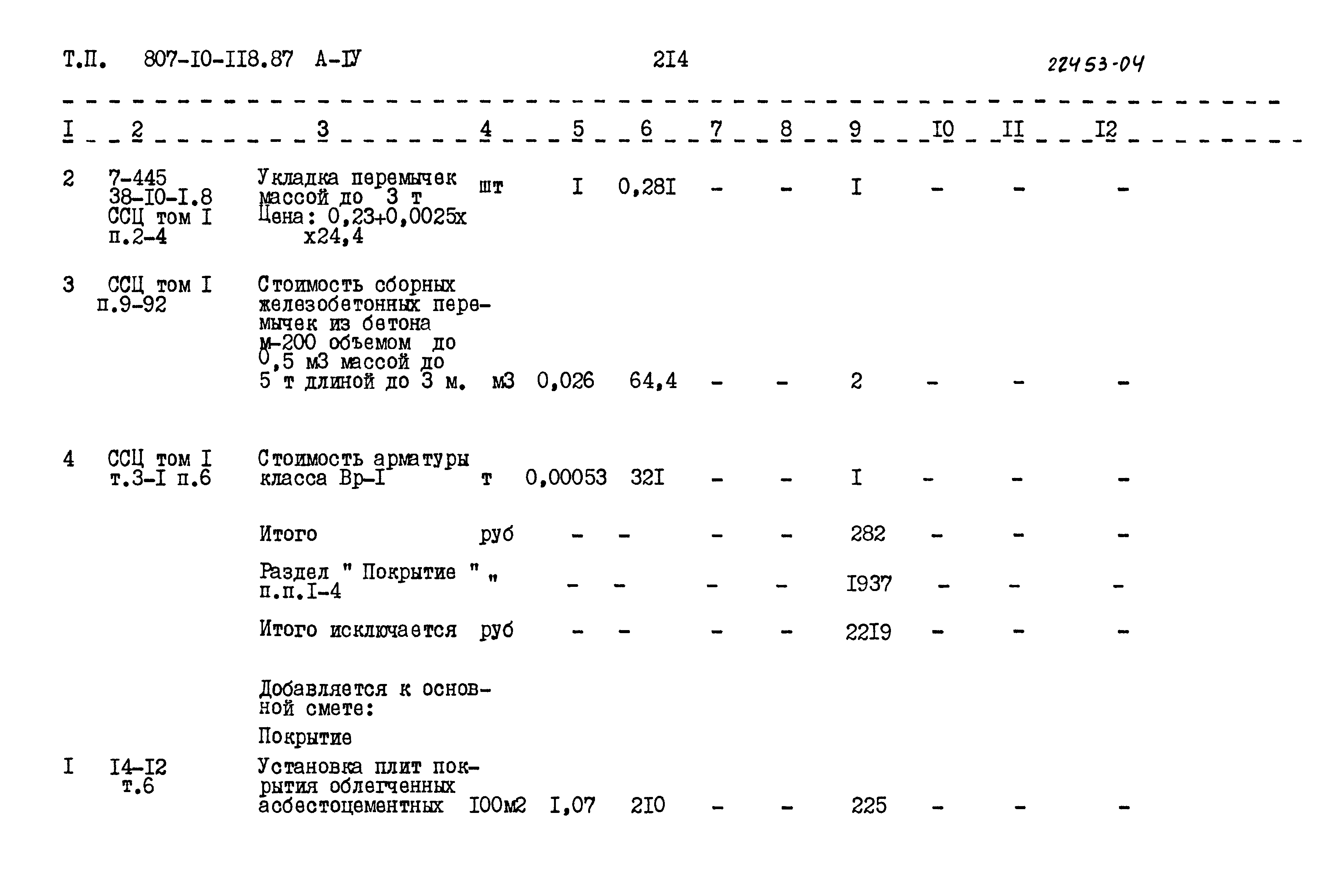 Типовой проект 807-10-118.87