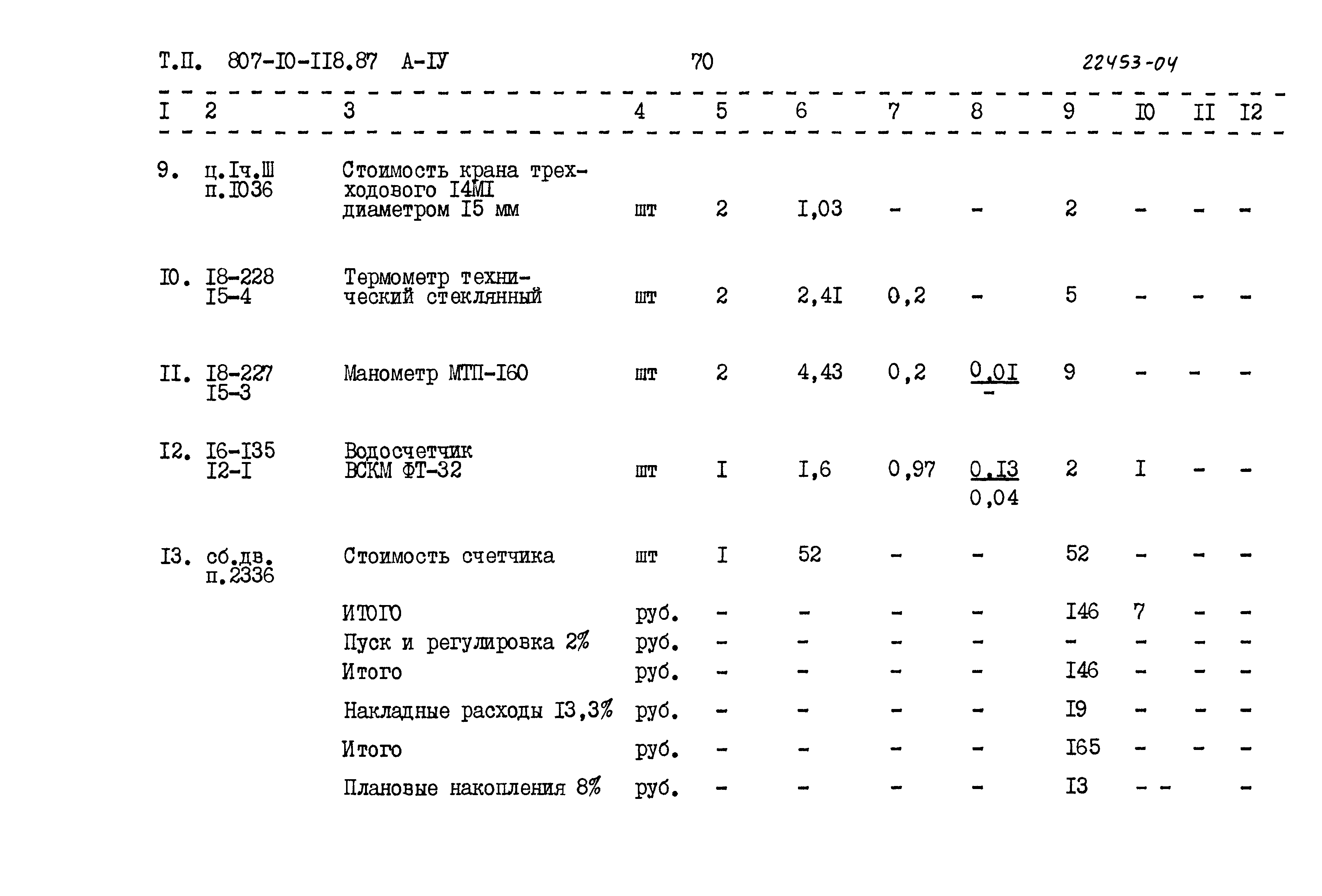 Типовой проект 807-10-118.87