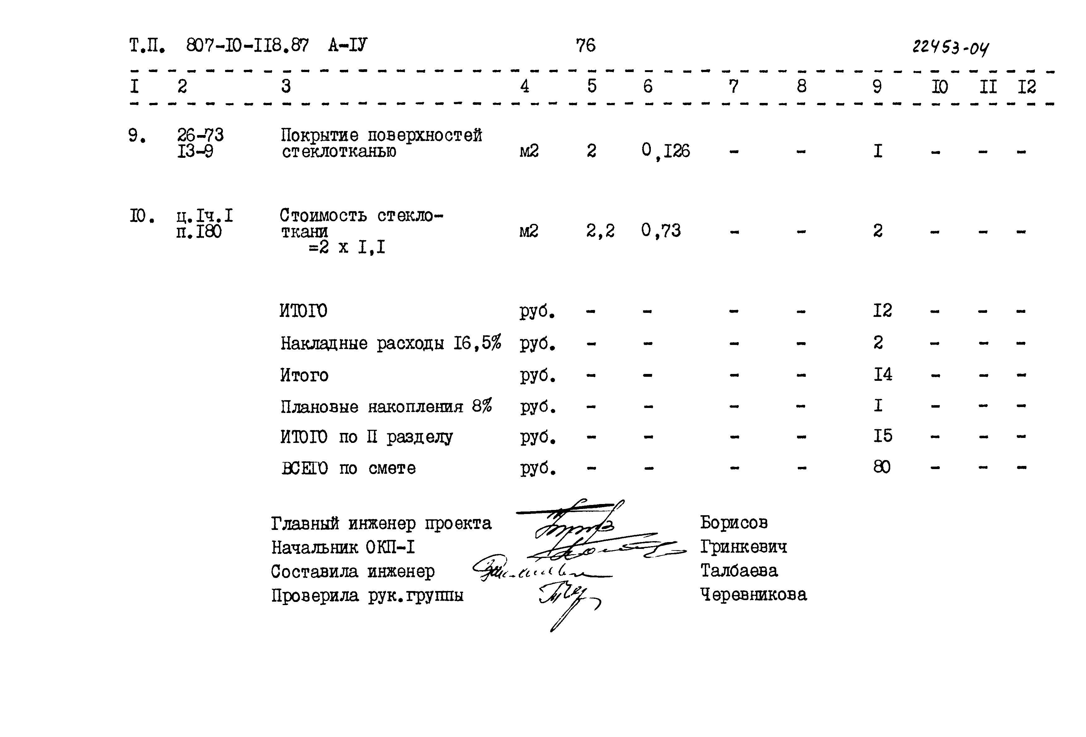 Типовой проект 807-10-118.87