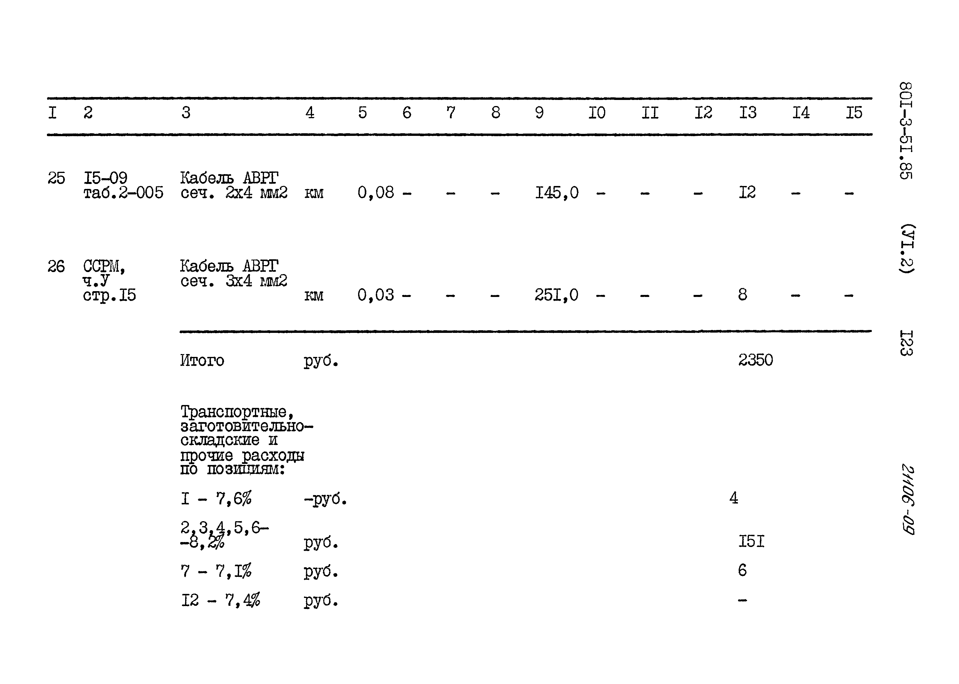 Типовой проект 801-3-51.85