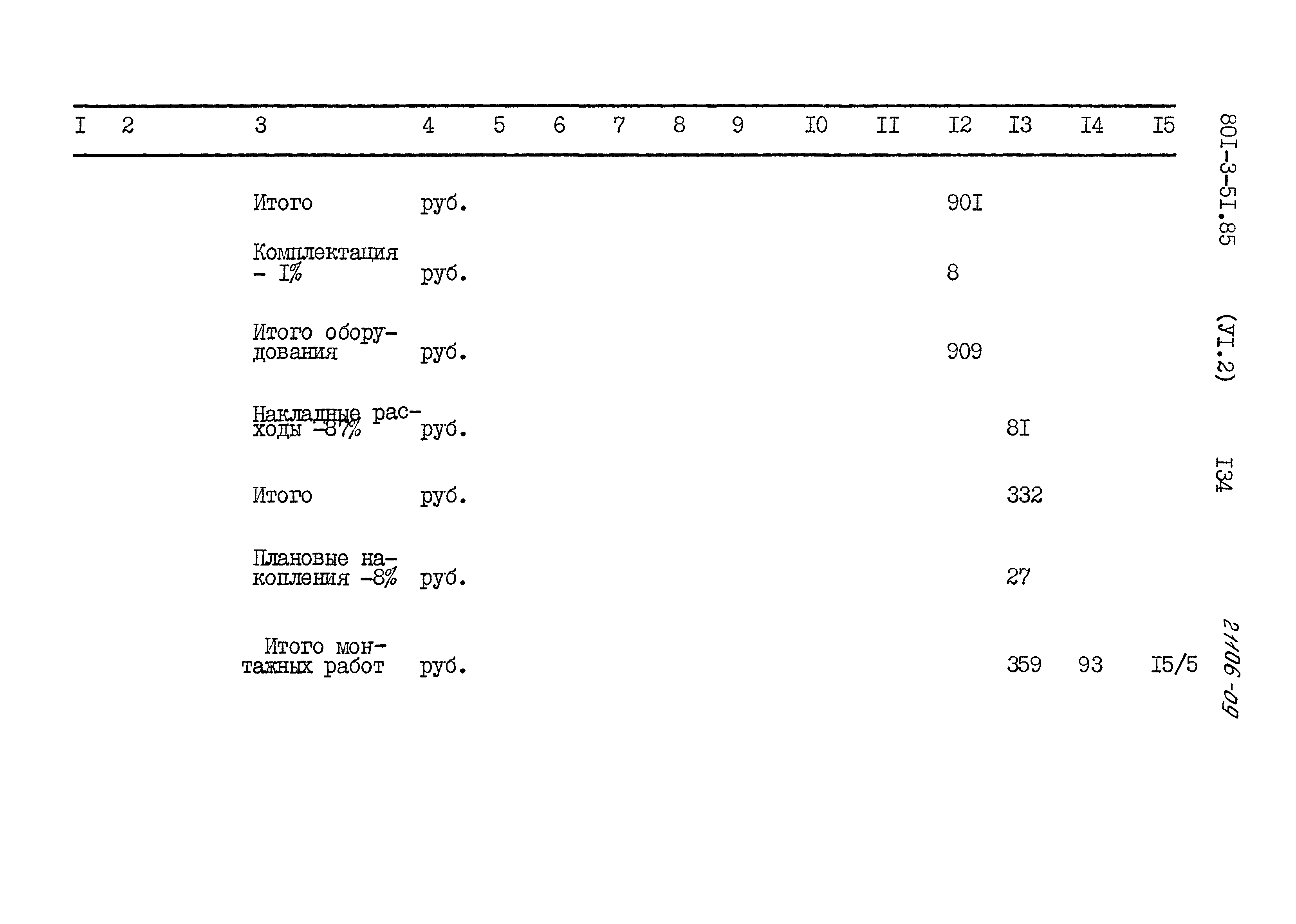Типовой проект 801-3-51.85