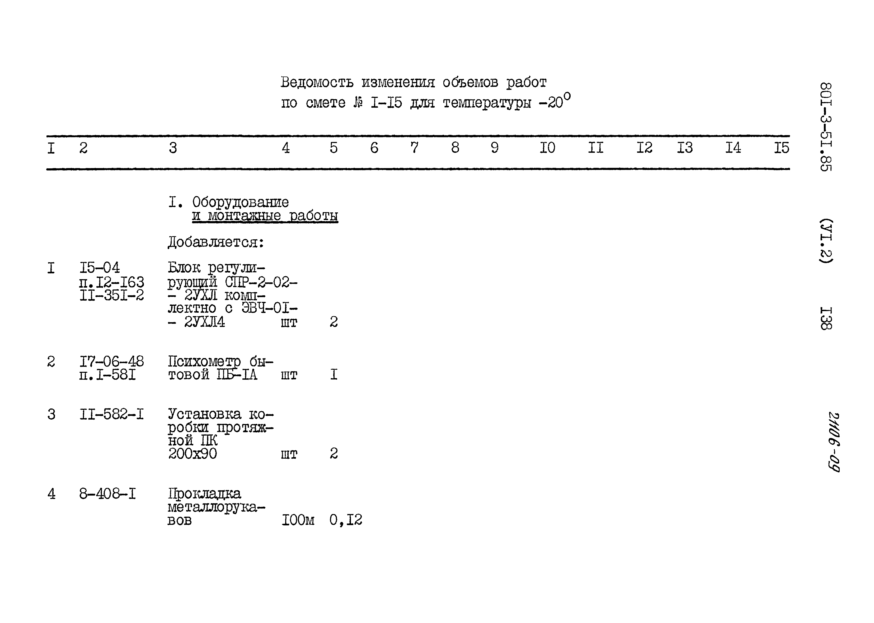 Типовой проект 801-3-51.85