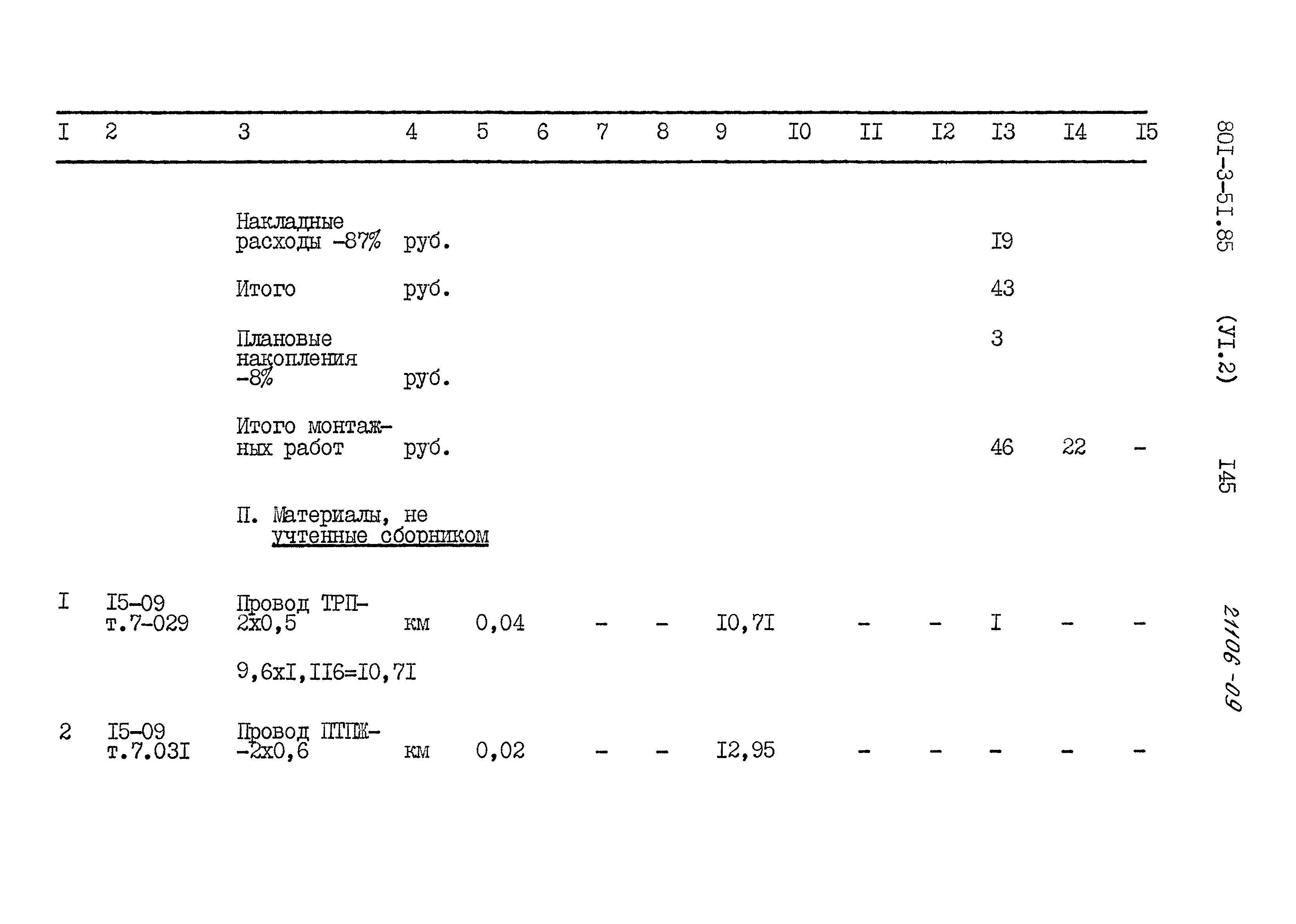 Типовой проект 801-3-51.85