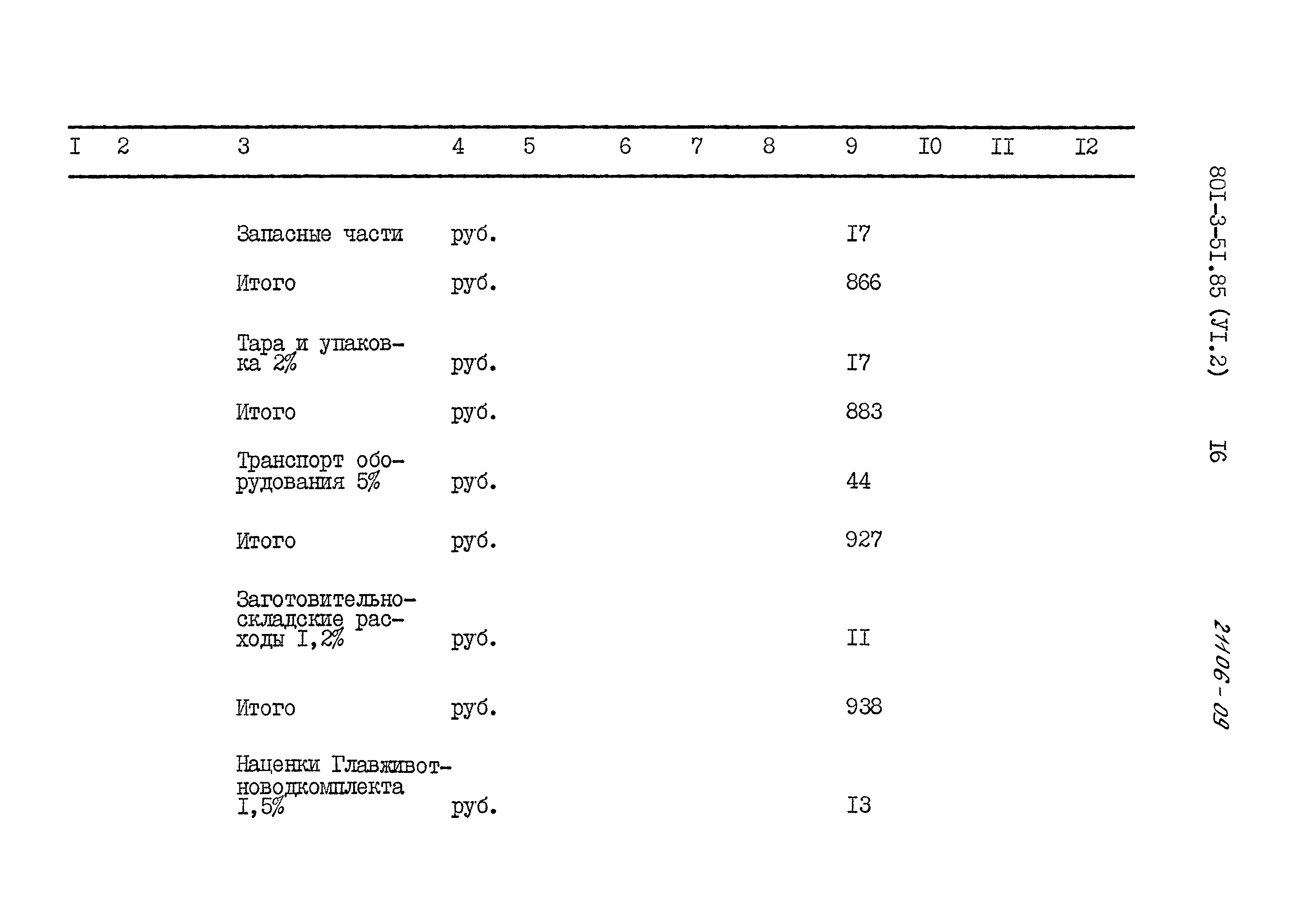 Типовой проект 801-3-51.85