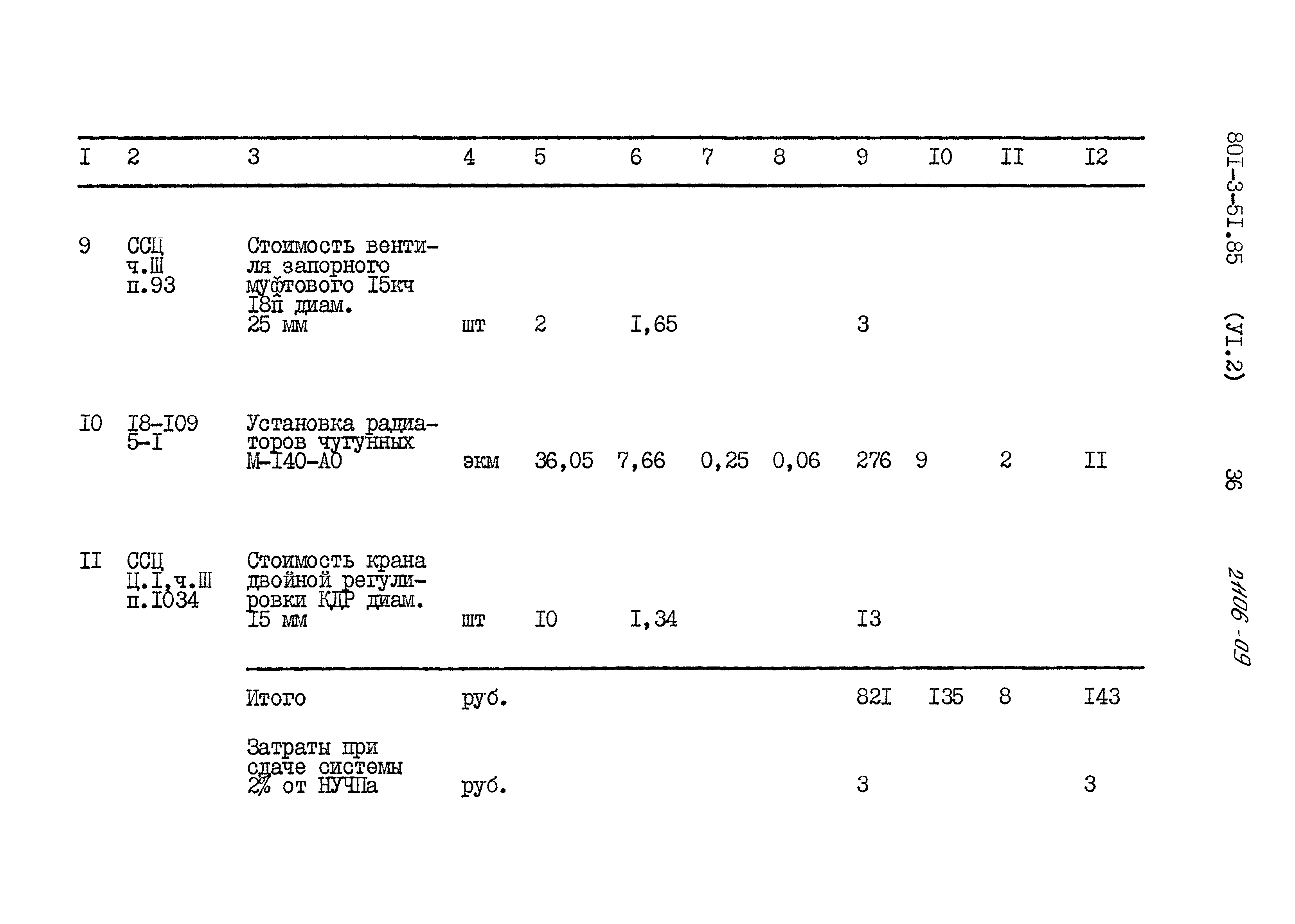 Типовой проект 801-3-51.85