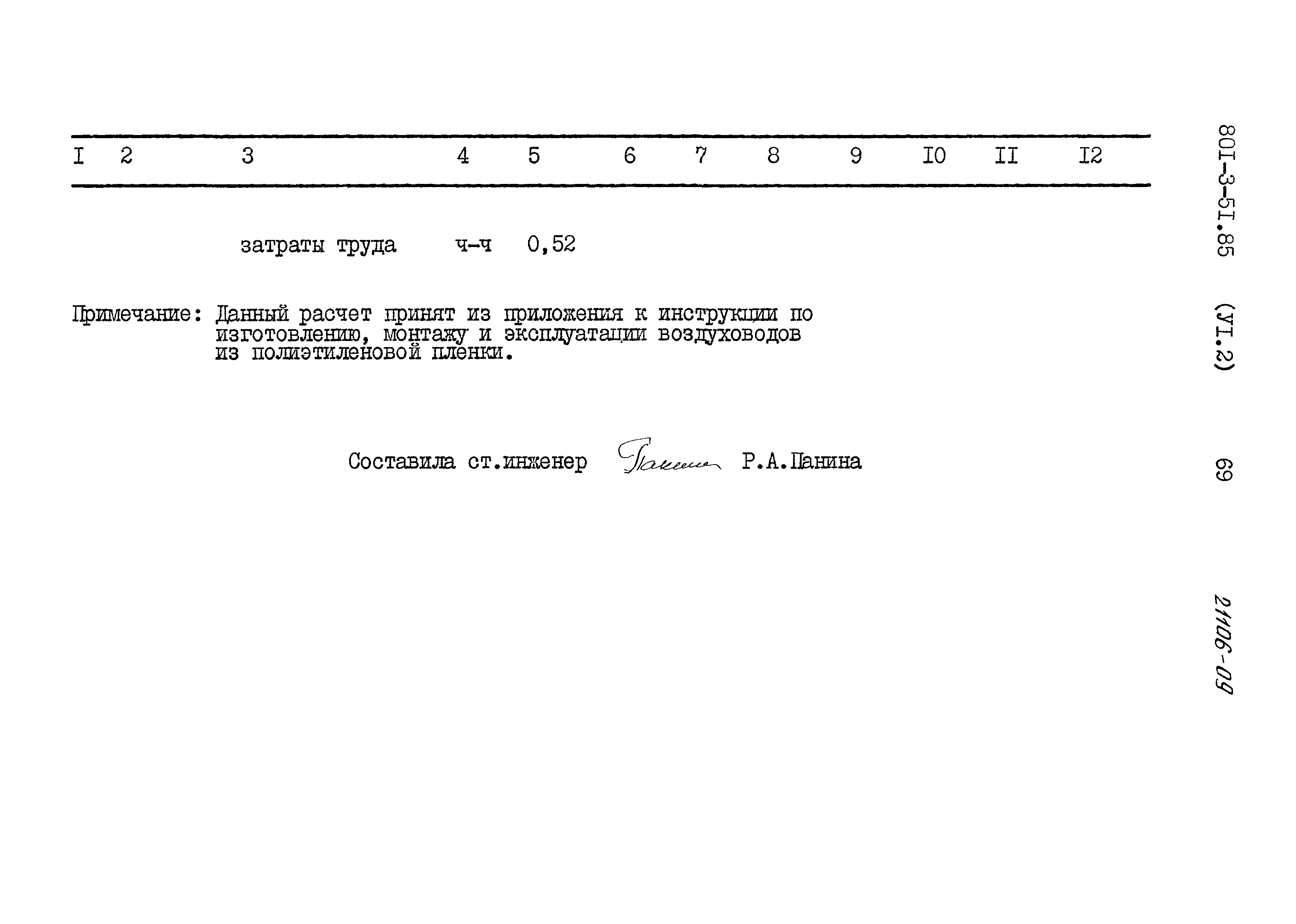 Типовой проект 801-3-51.85
