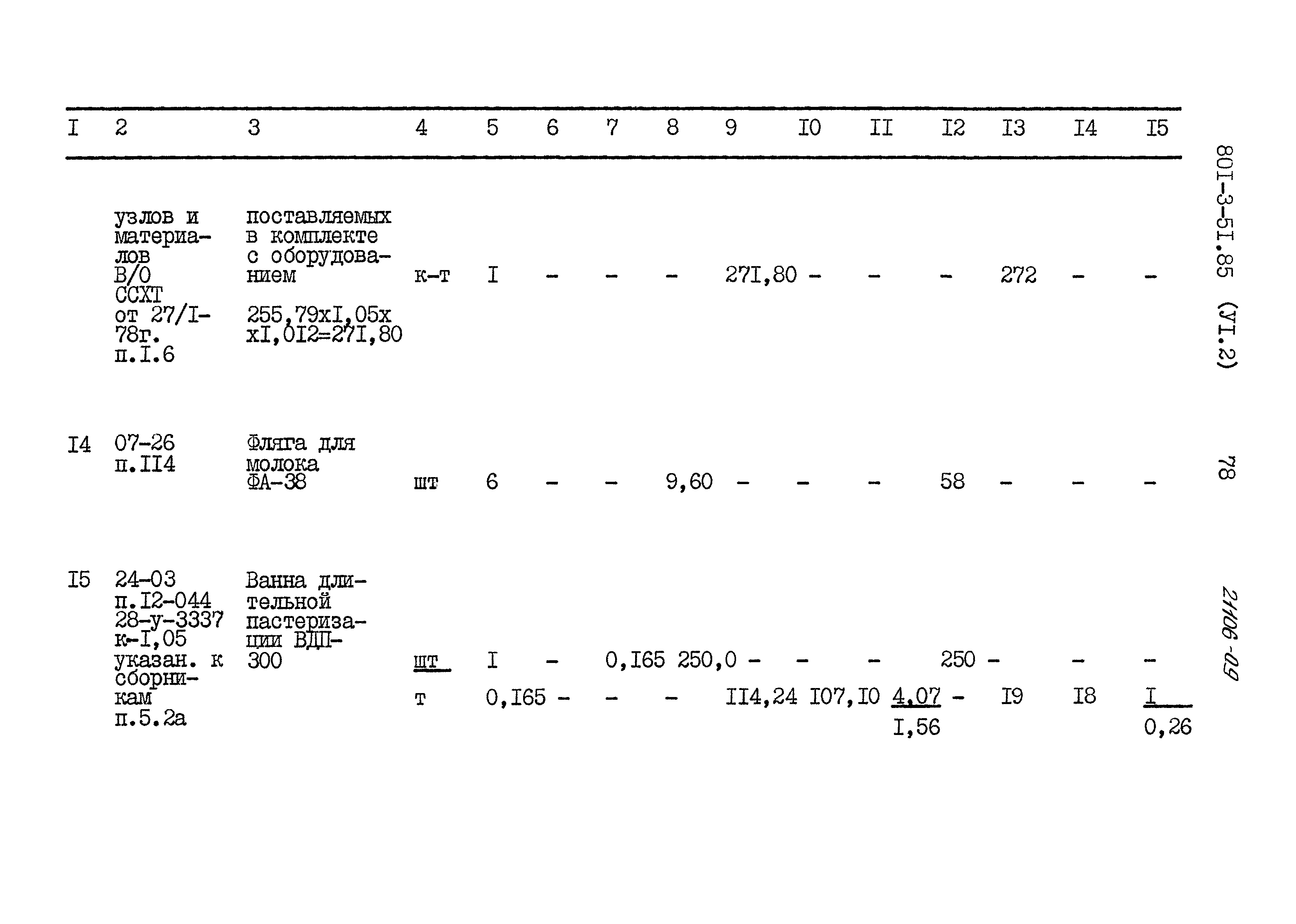 Типовой проект 801-3-51.85