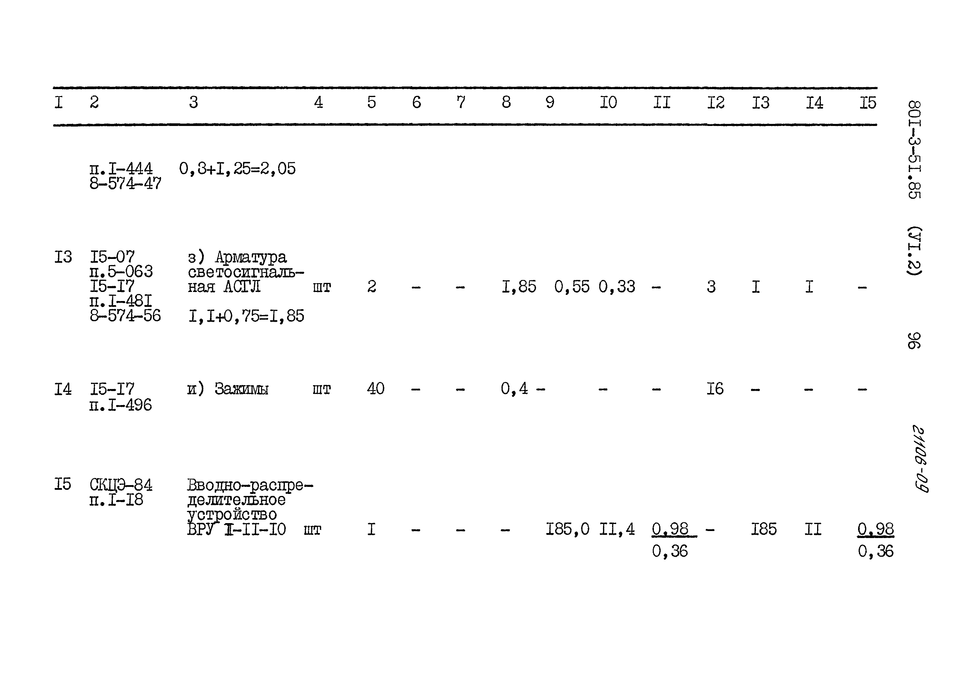Типовой проект 801-3-51.85
