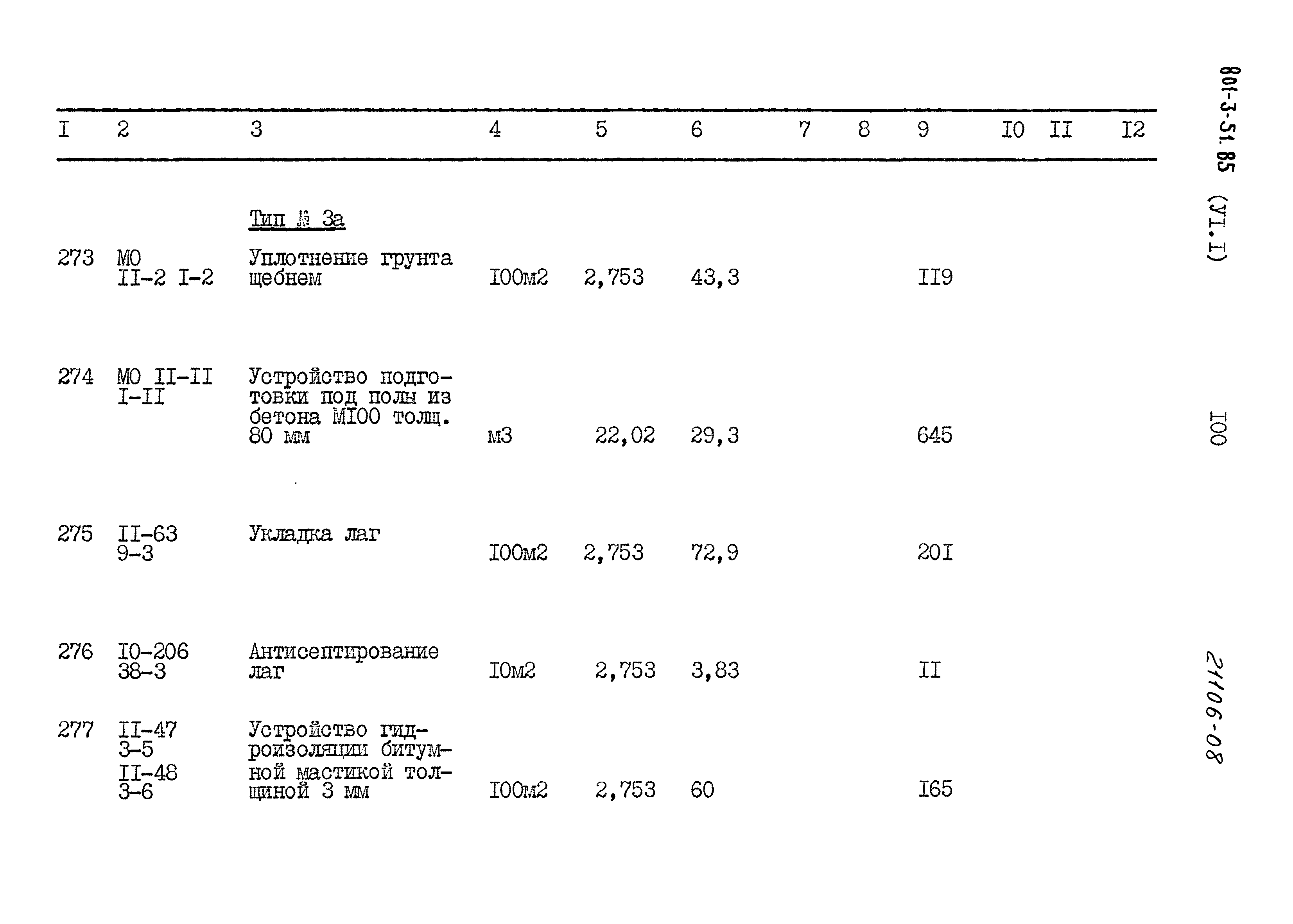 Типовой проект 801-3-51.85