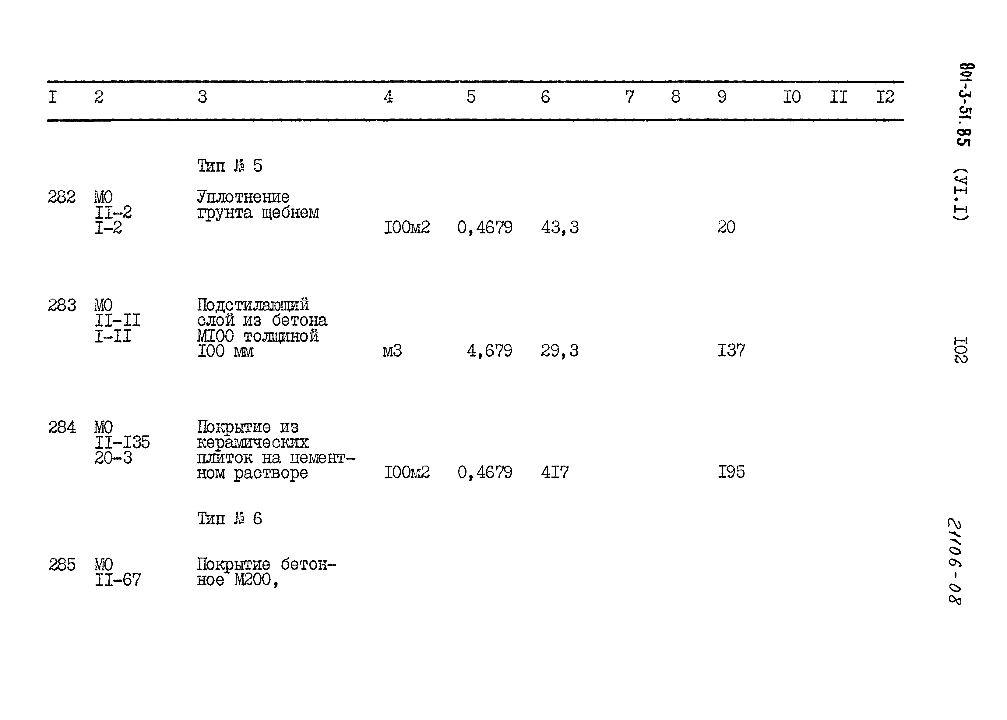 Типовой проект 801-3-51.85
