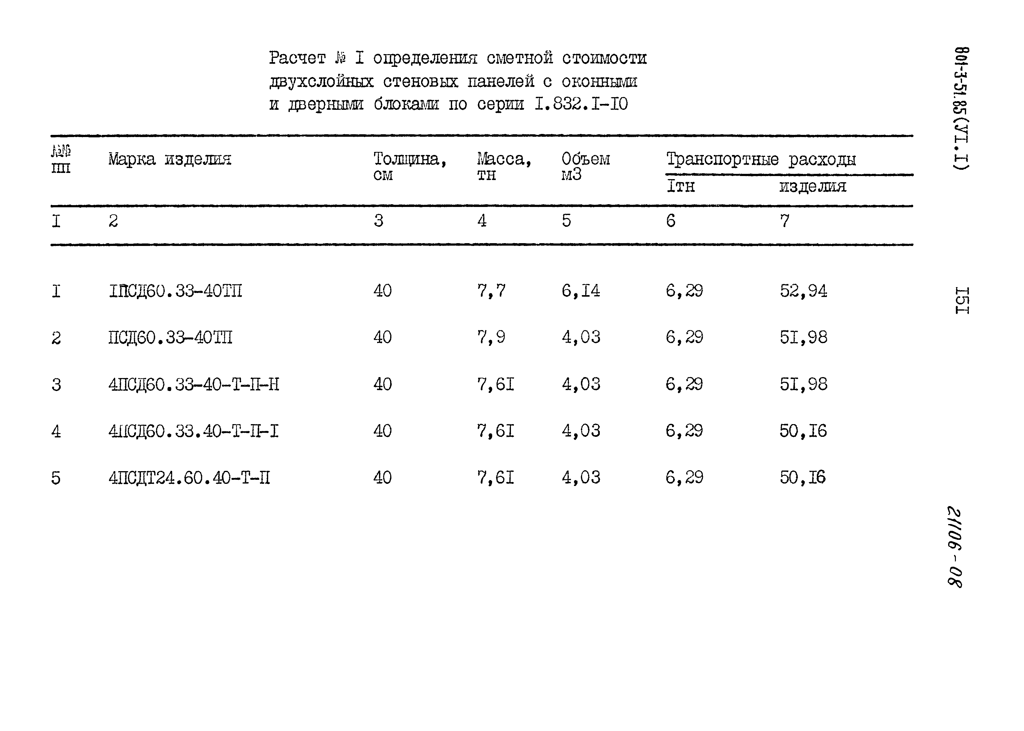 Типовой проект 801-3-51.85
