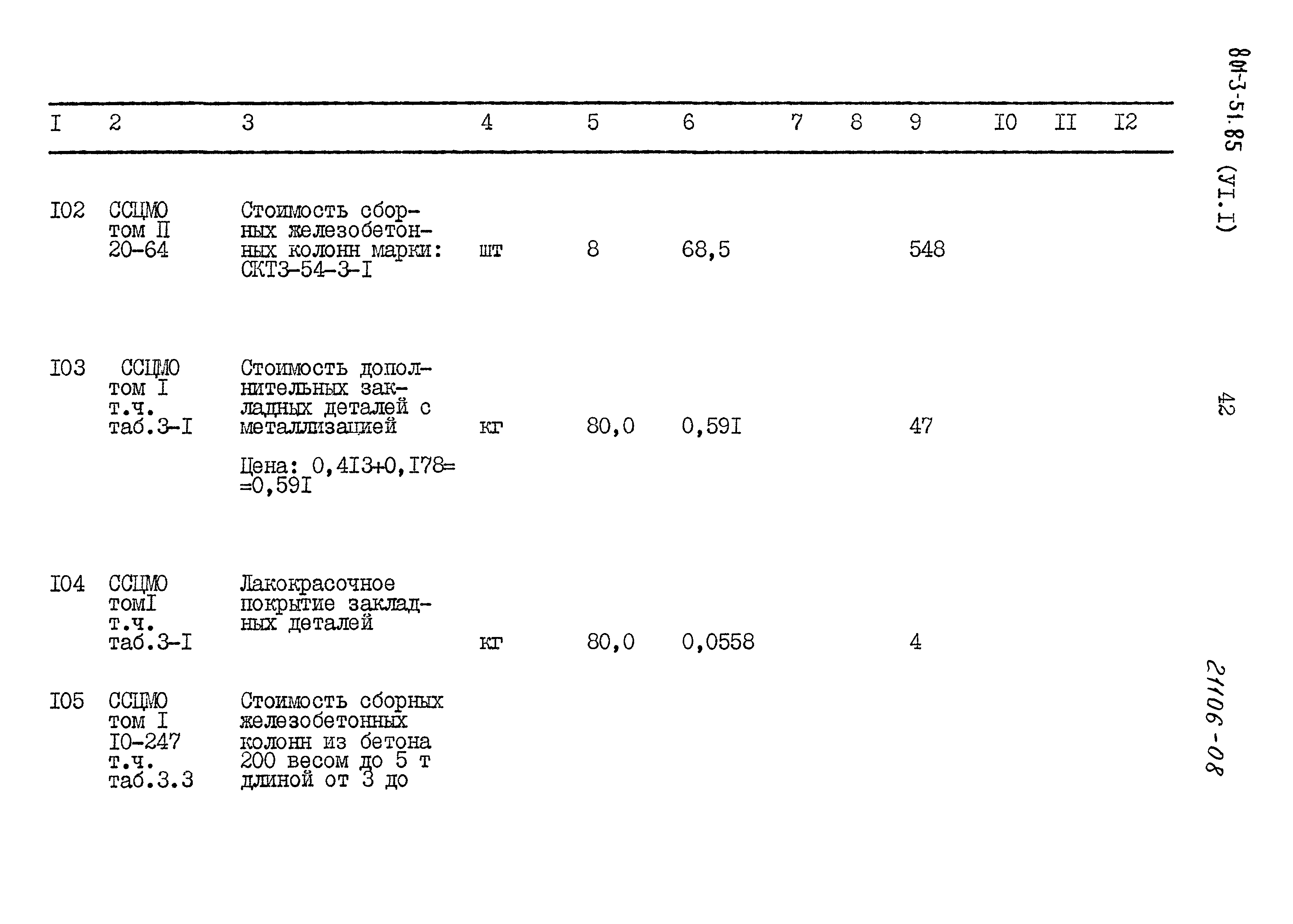 Типовой проект 801-3-51.85