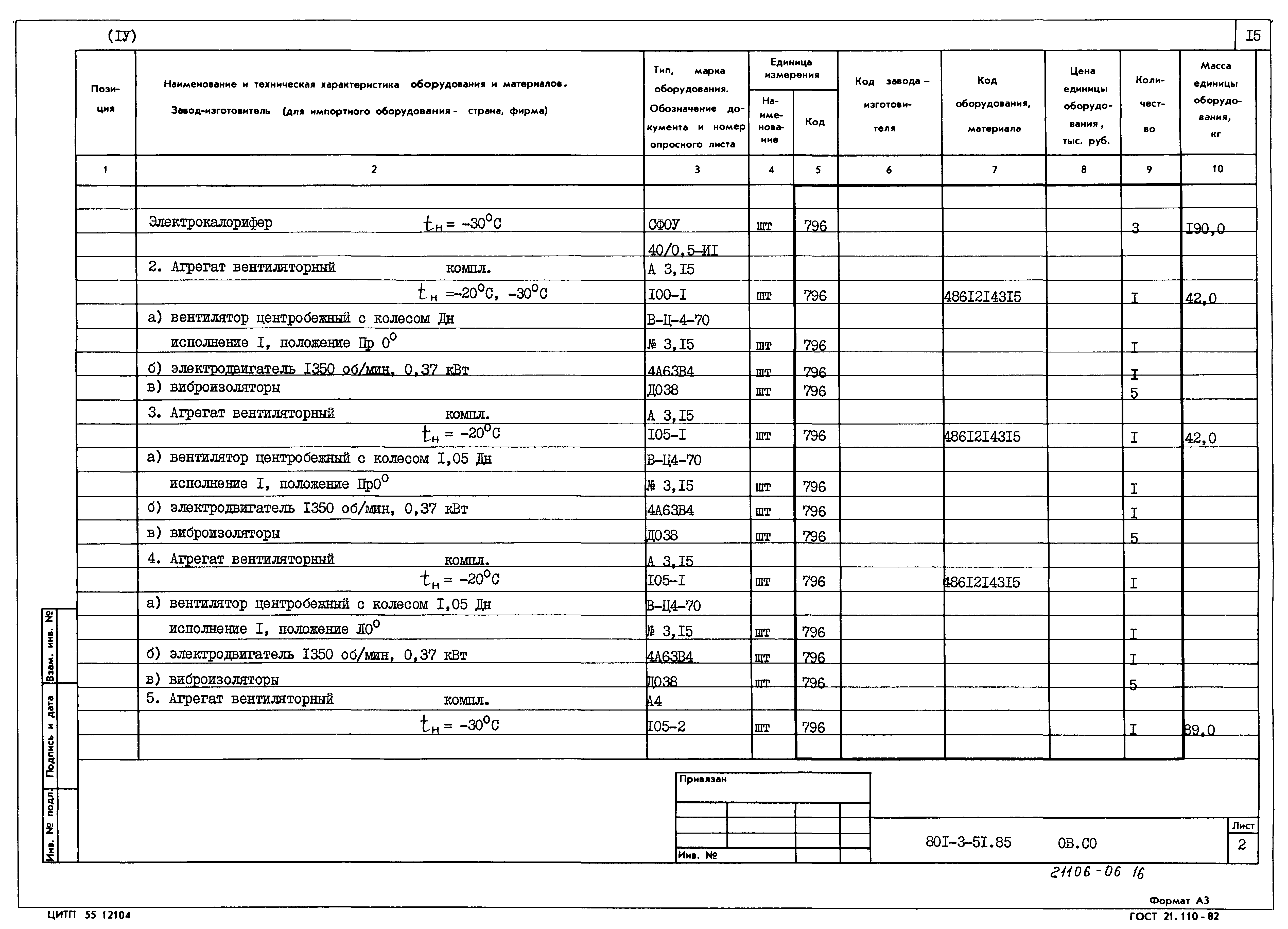 Типовой проект 801-3-51.85