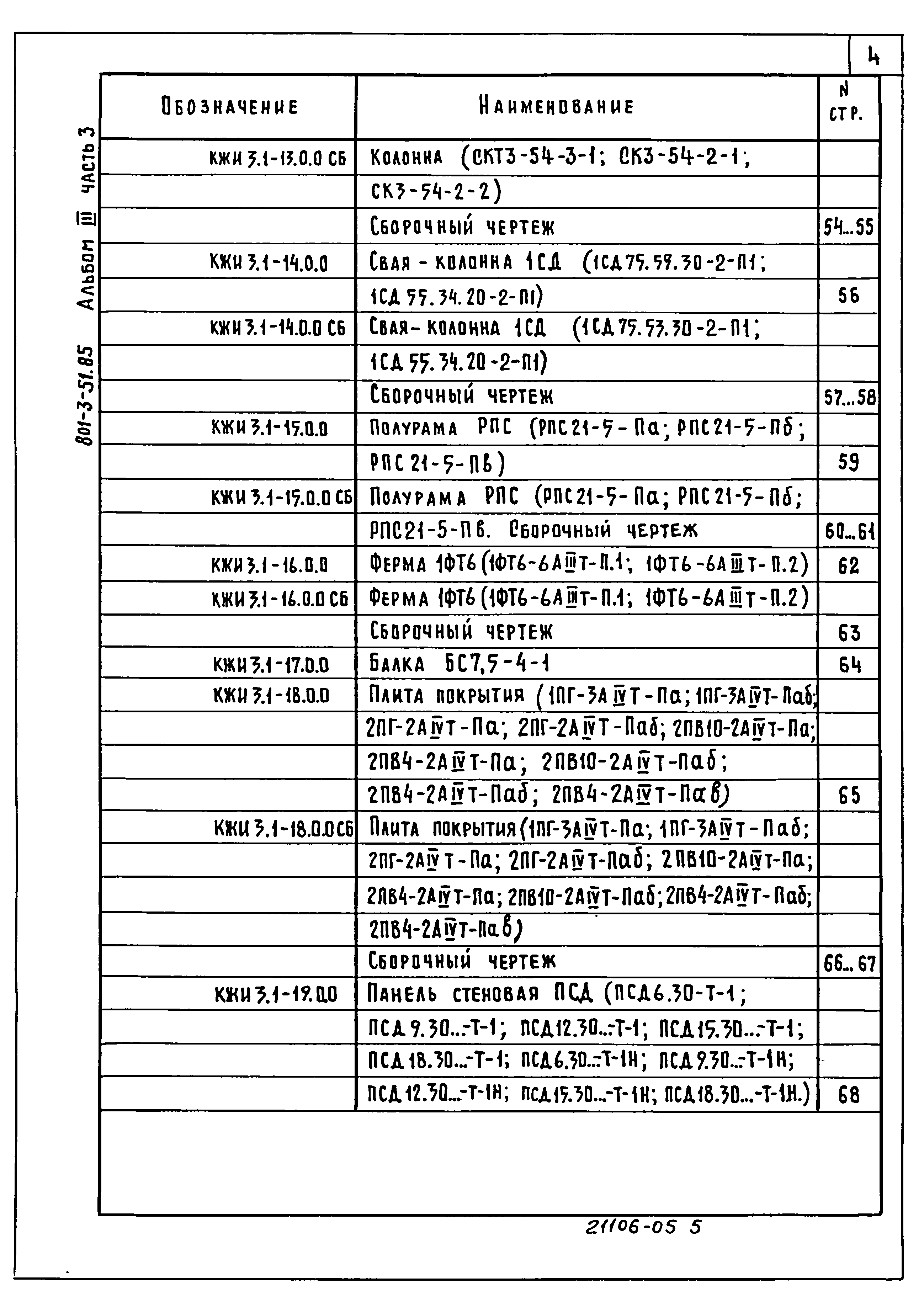 Типовой проект 801-3-51.85