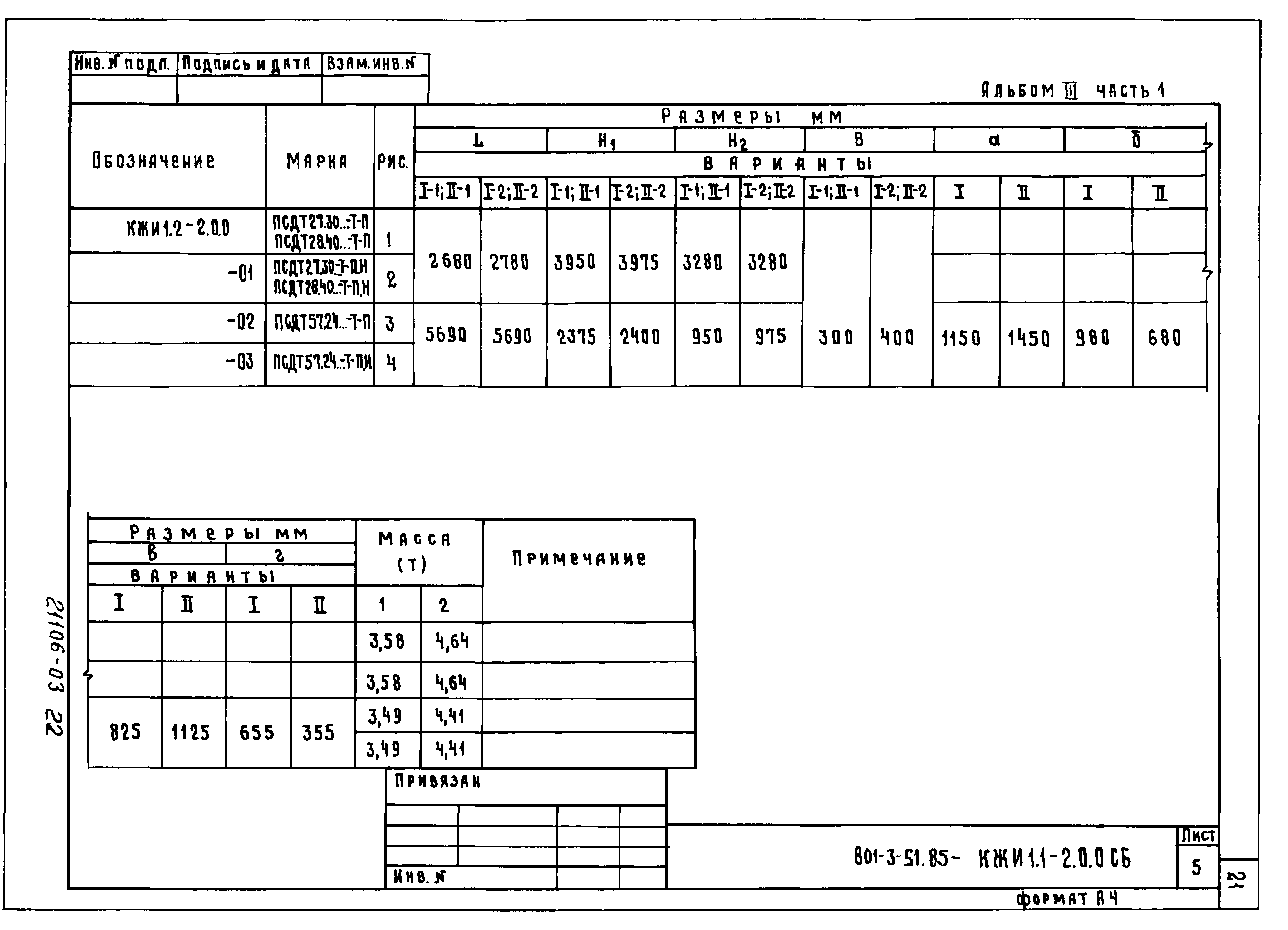 Типовой проект 801-3-51.85