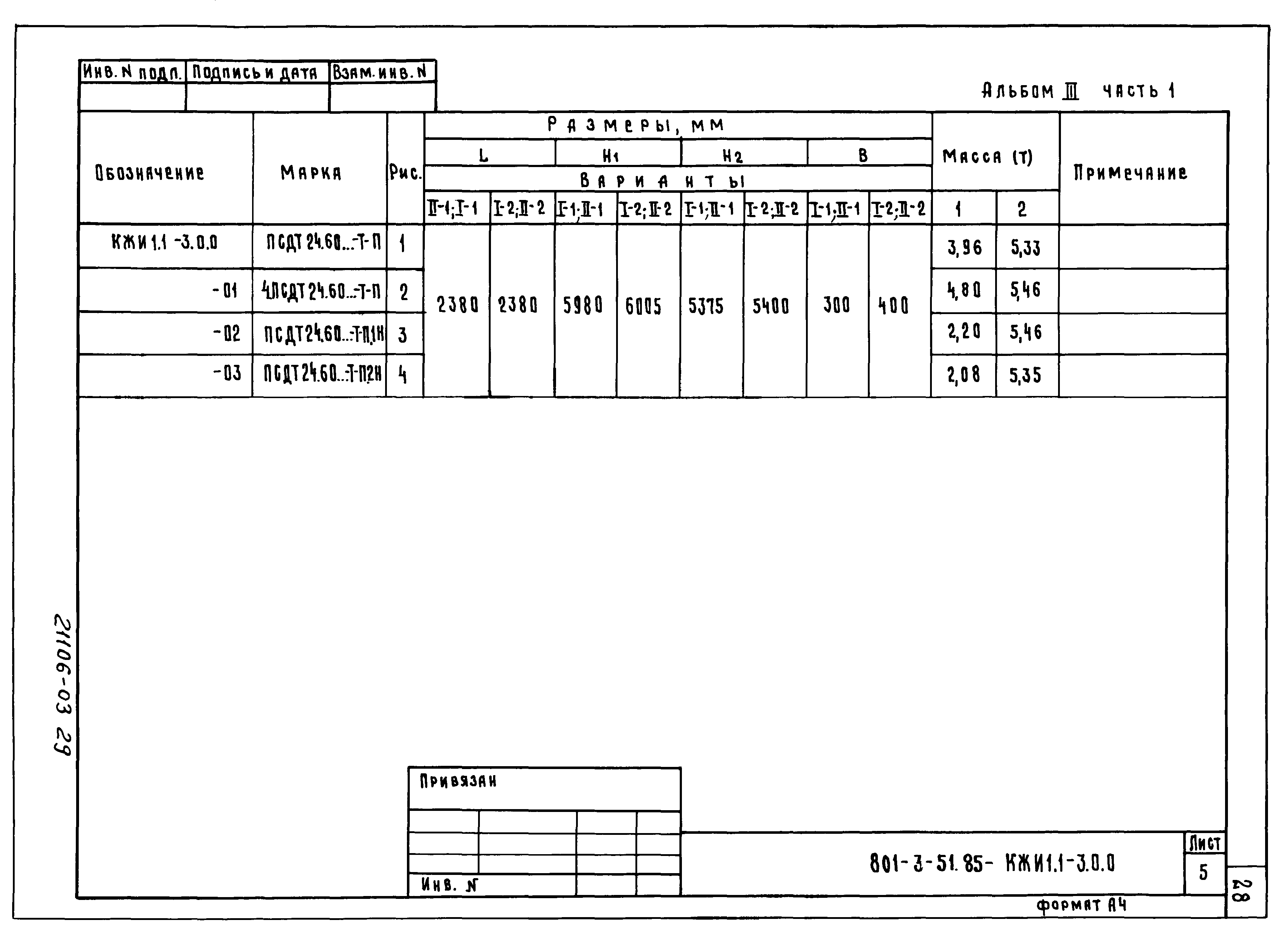 Типовой проект 801-3-51.85