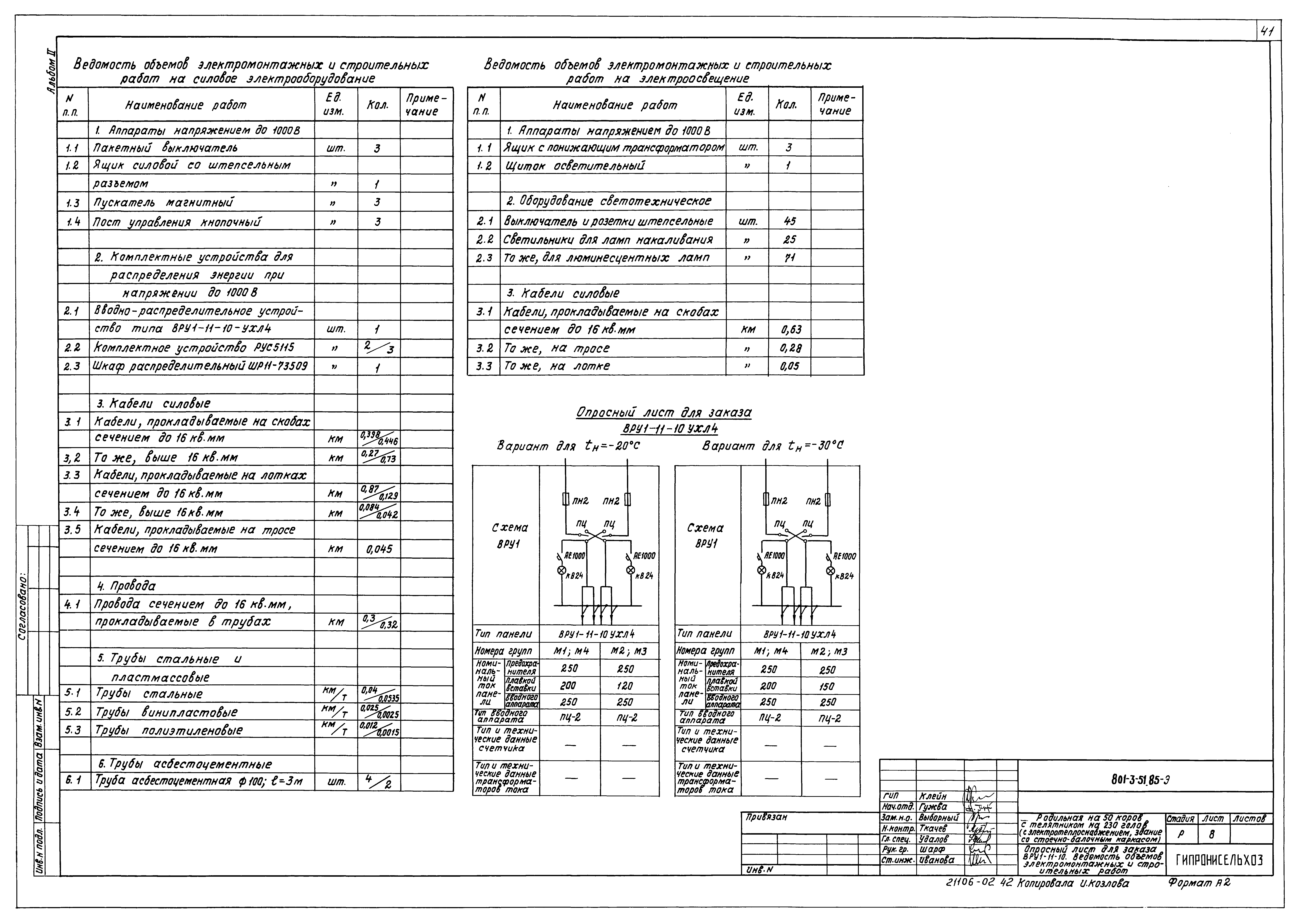 Типовой проект 801-3-51.85