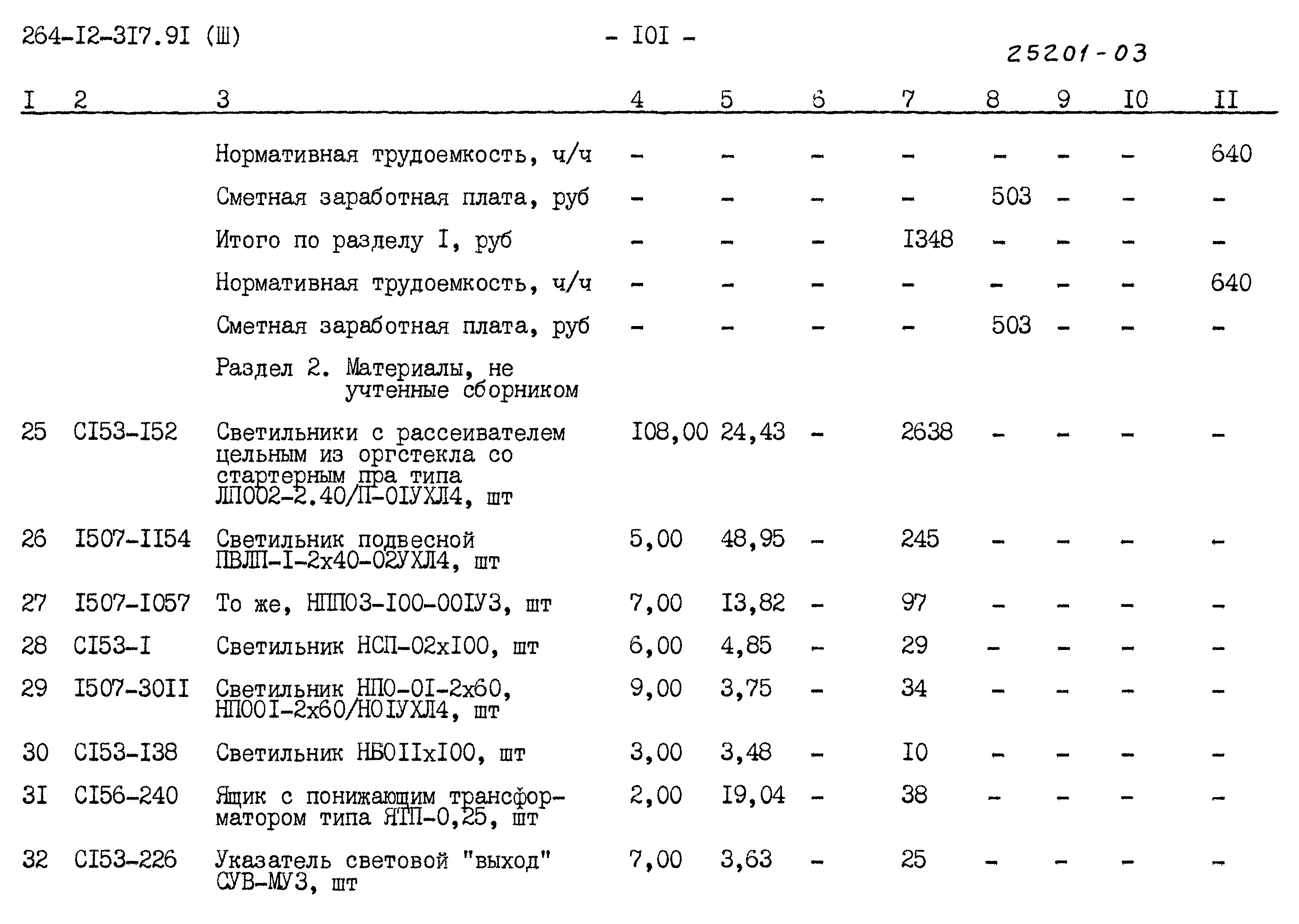 Типовой проект 264-12-317.91
