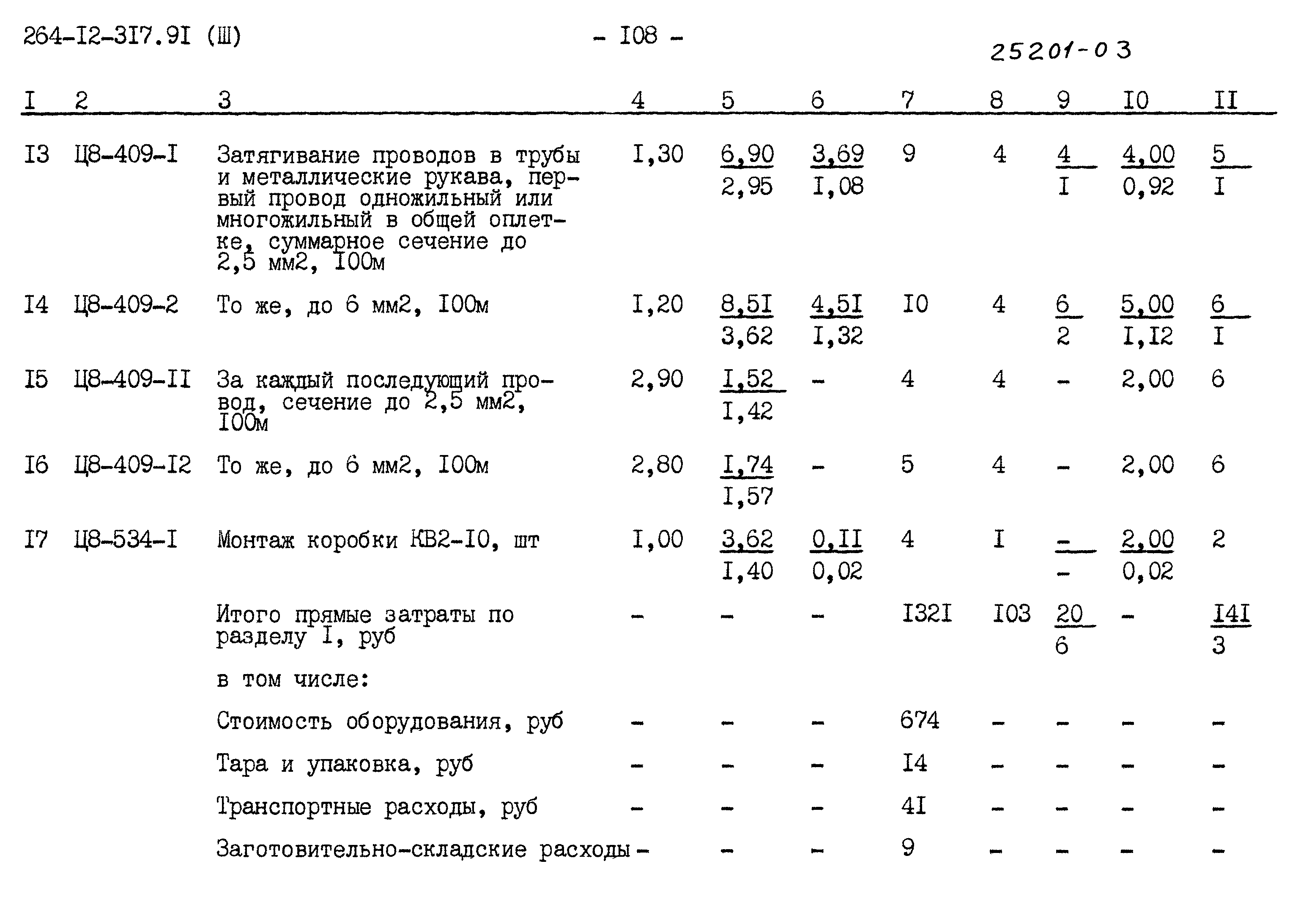 Типовой проект 264-12-317.91