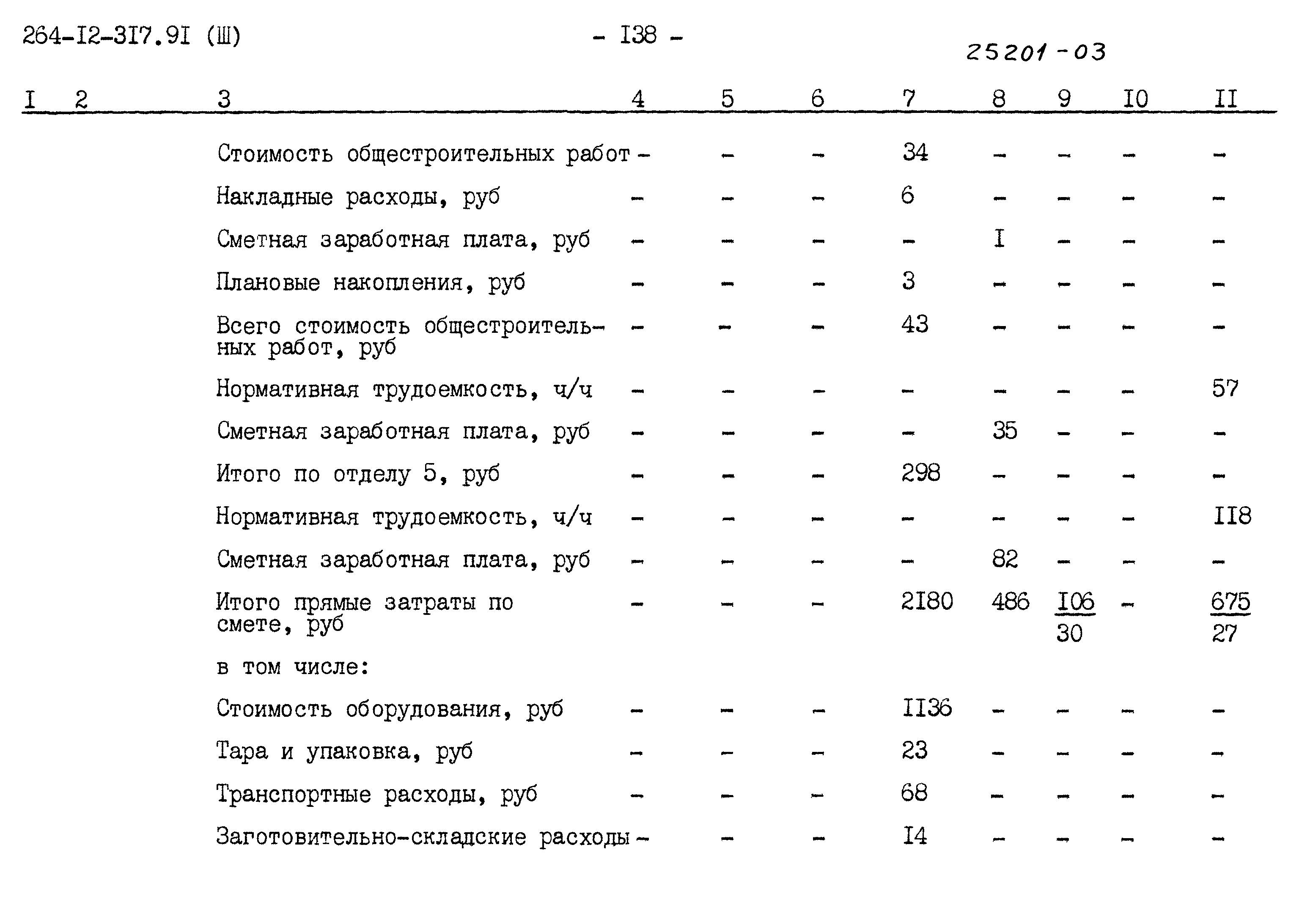 Типовой проект 264-12-317.91