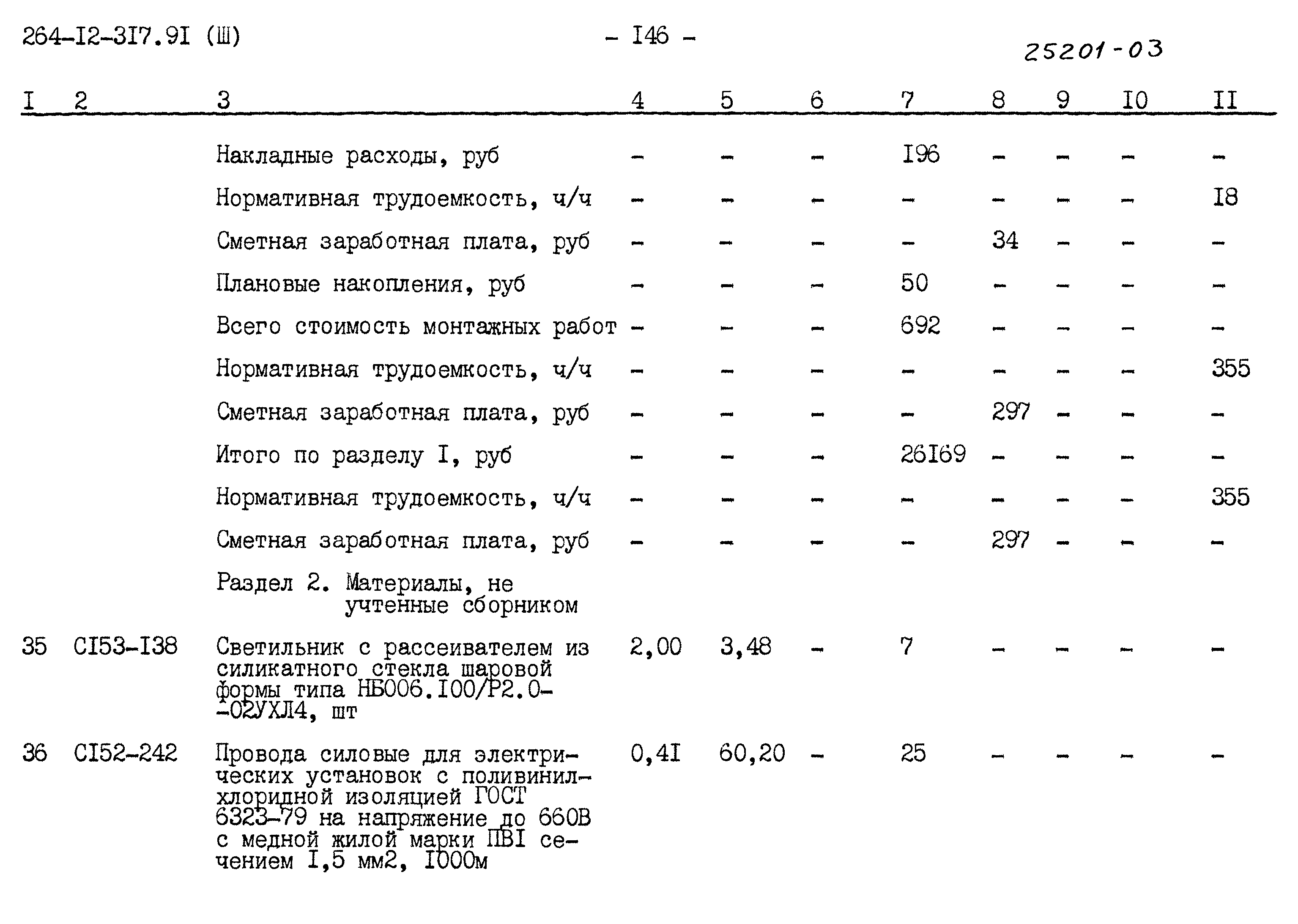 Типовой проект 264-12-317.91