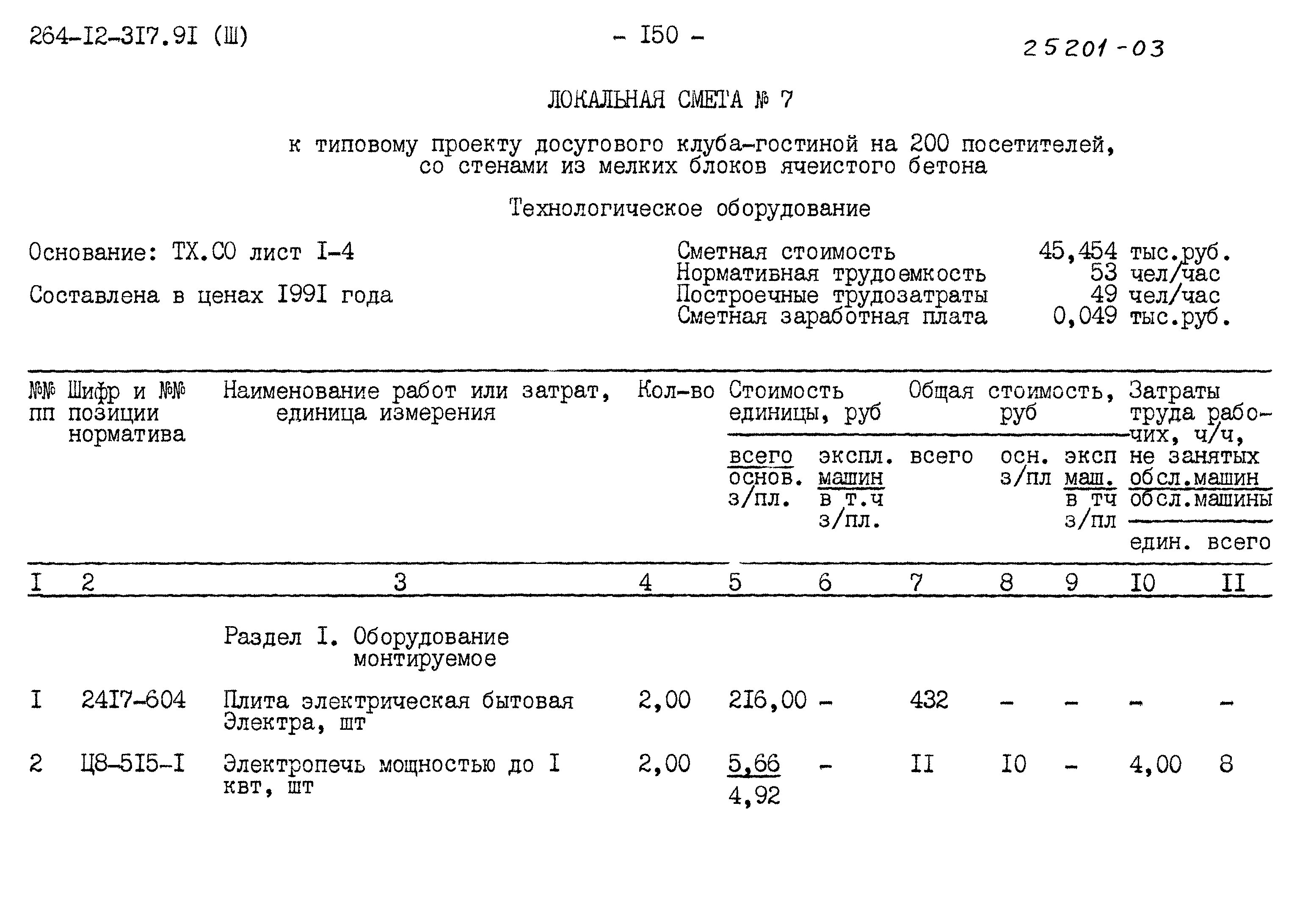 Типовой проект 264-12-317.91