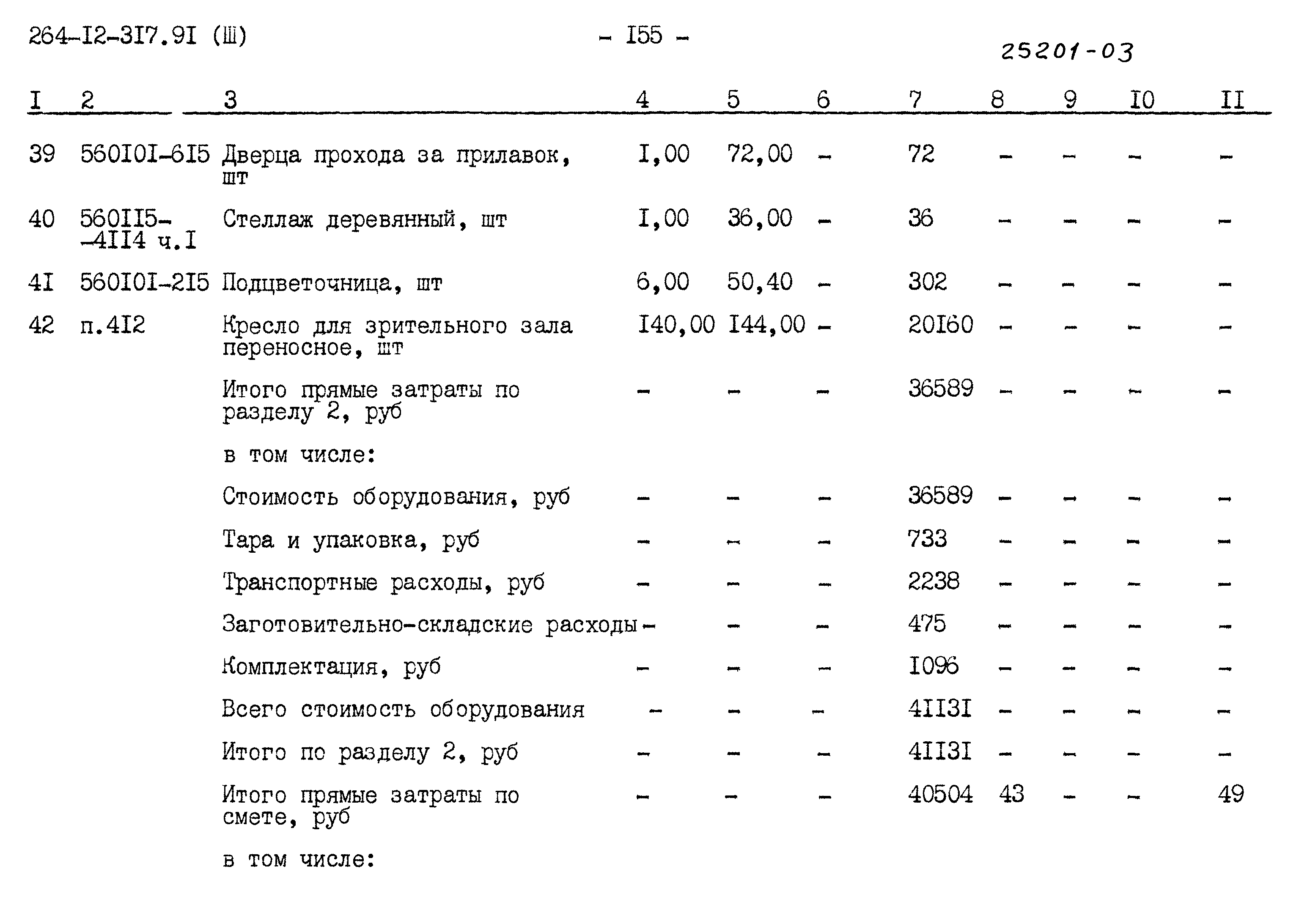 Типовой проект 264-12-317.91