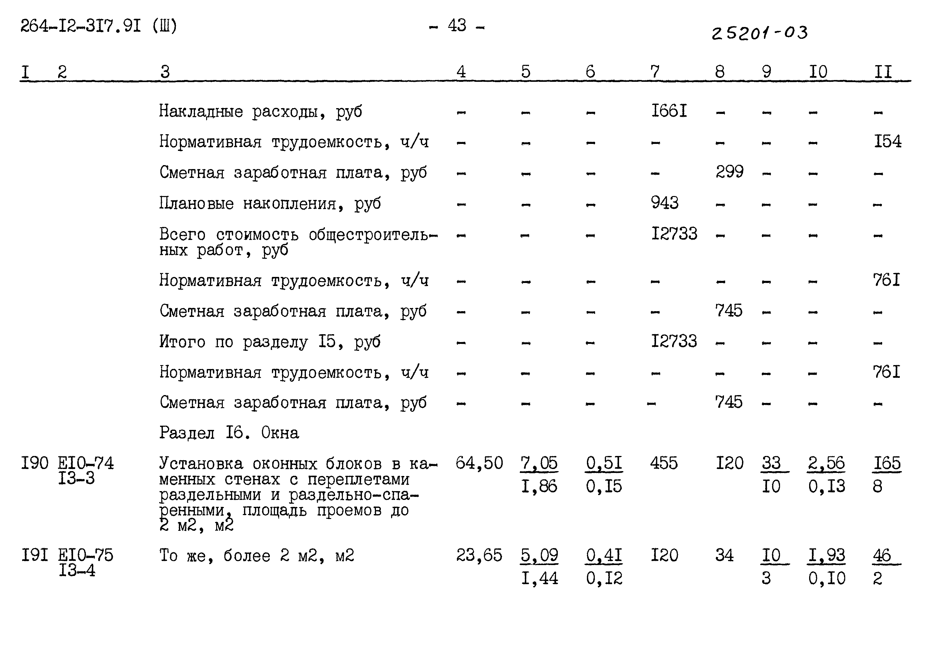 Типовой проект 264-12-317.91