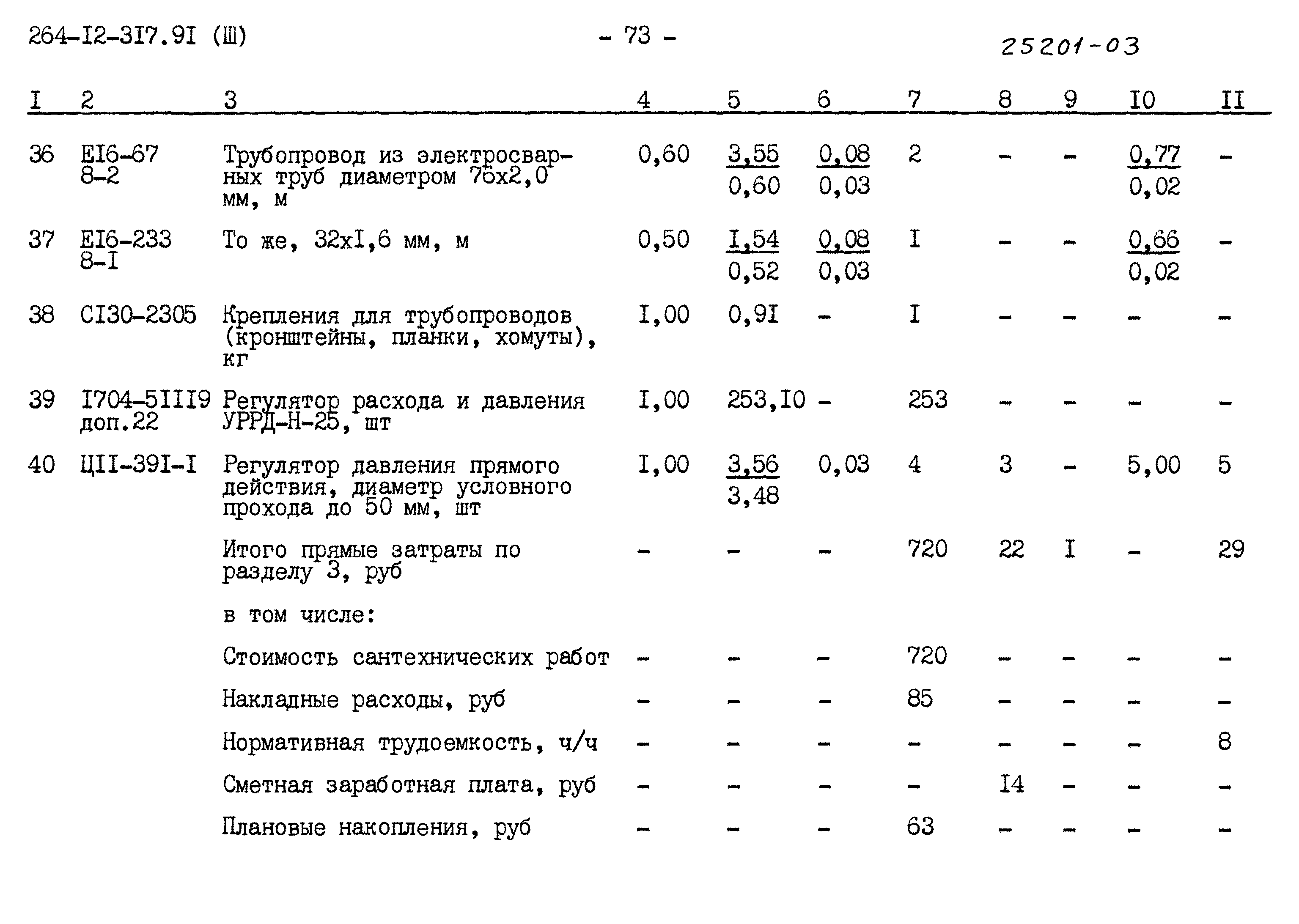 Типовой проект 264-12-317.91