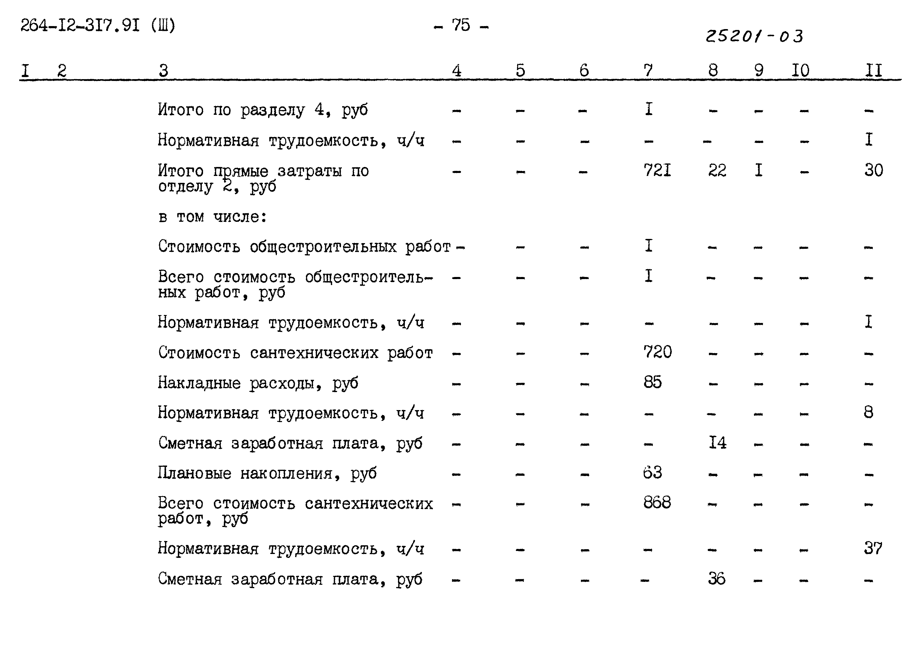 Типовой проект 264-12-317.91