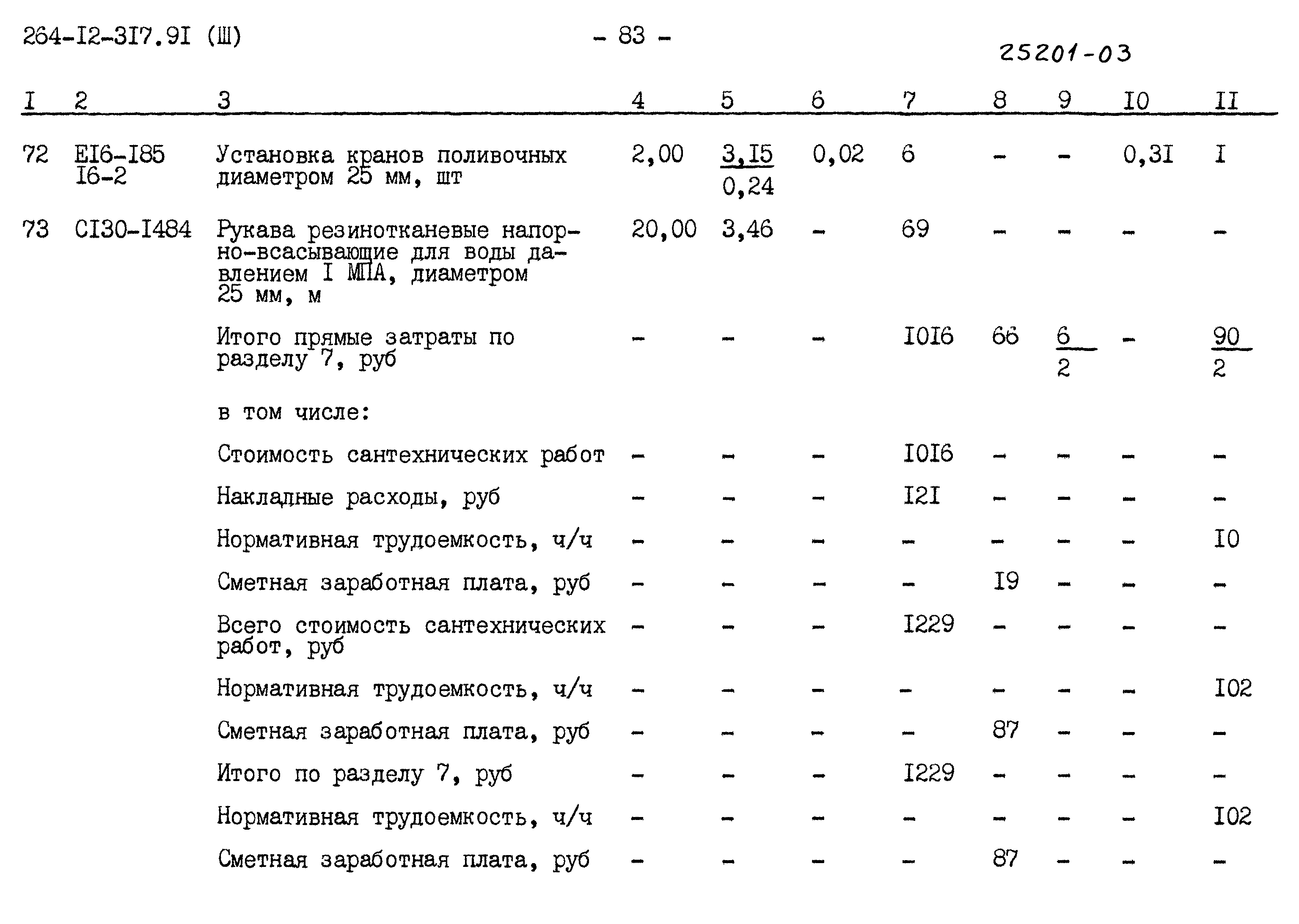 Типовой проект 264-12-317.91