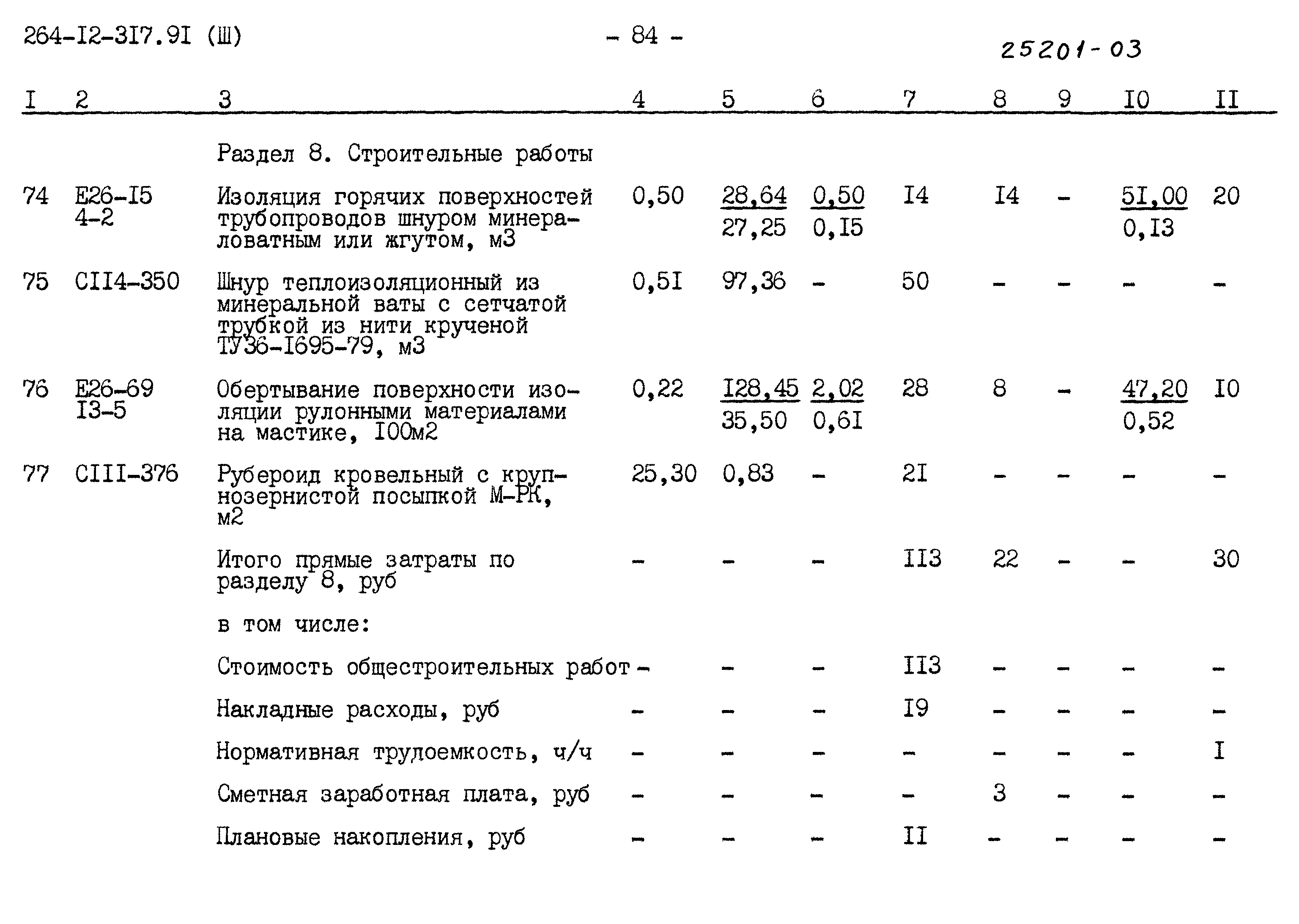 Типовой проект 264-12-317.91