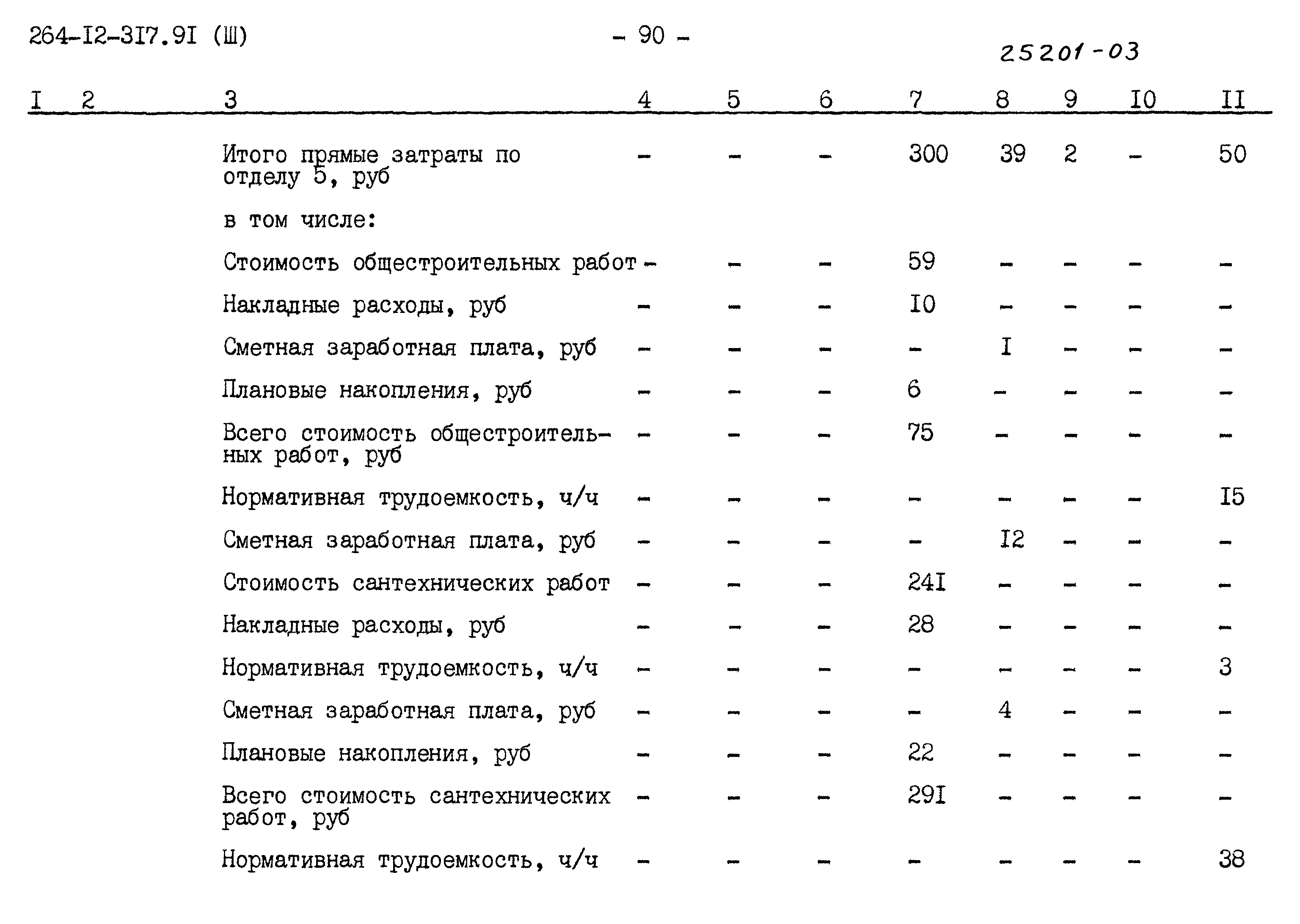 Типовой проект 264-12-317.91