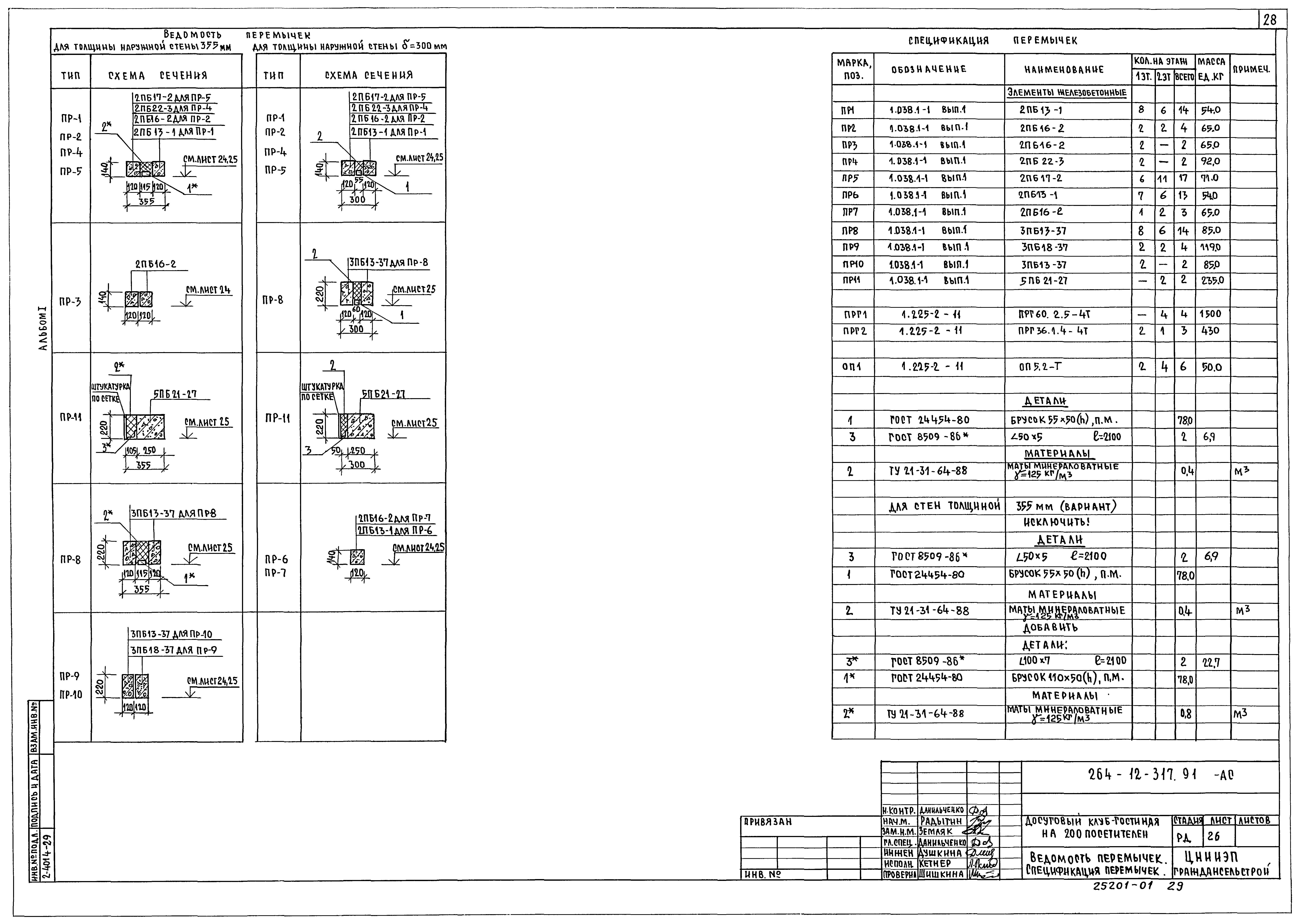 Типовой проект 264-12-317.91