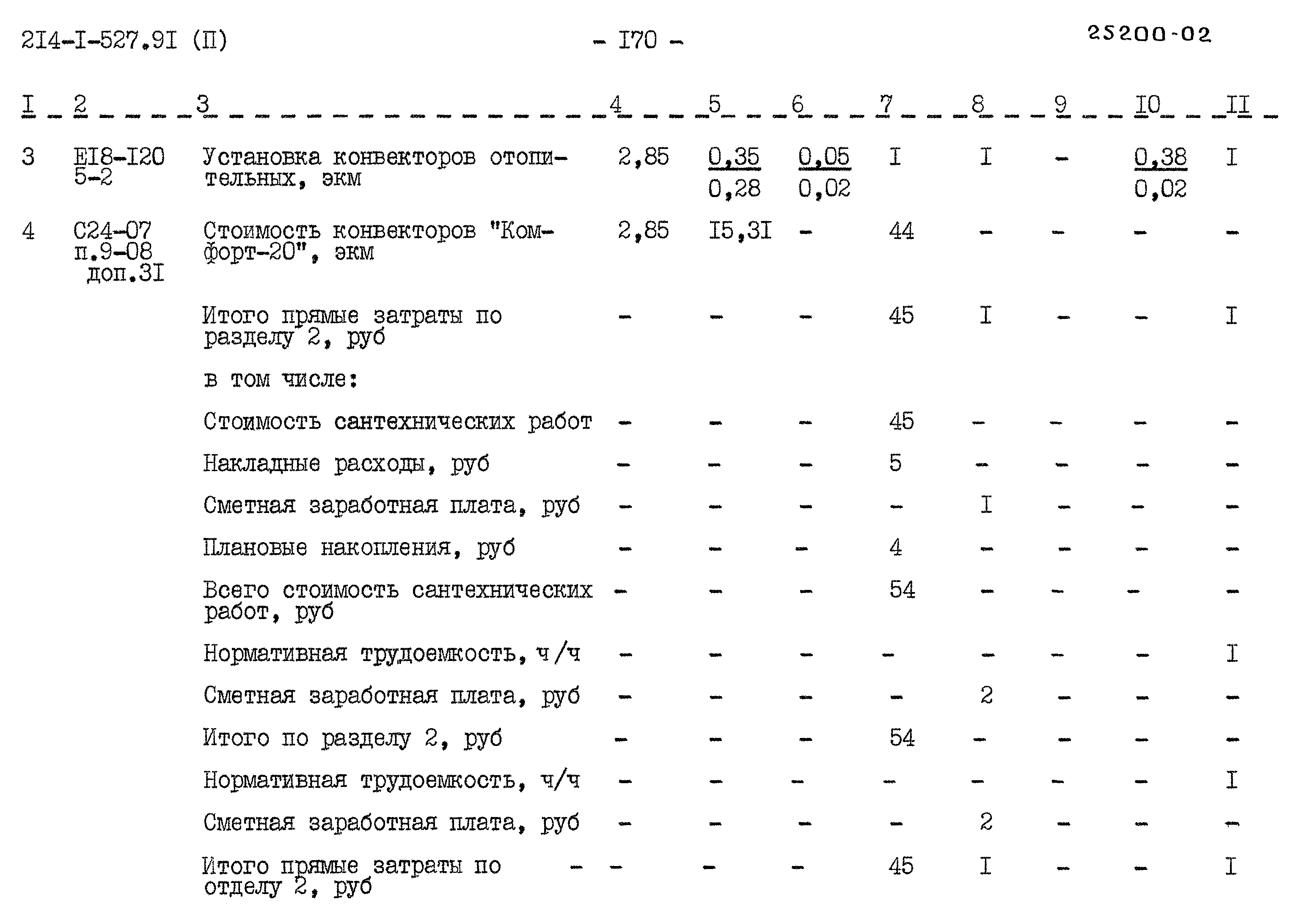 Типовой проект 214-1-527.91