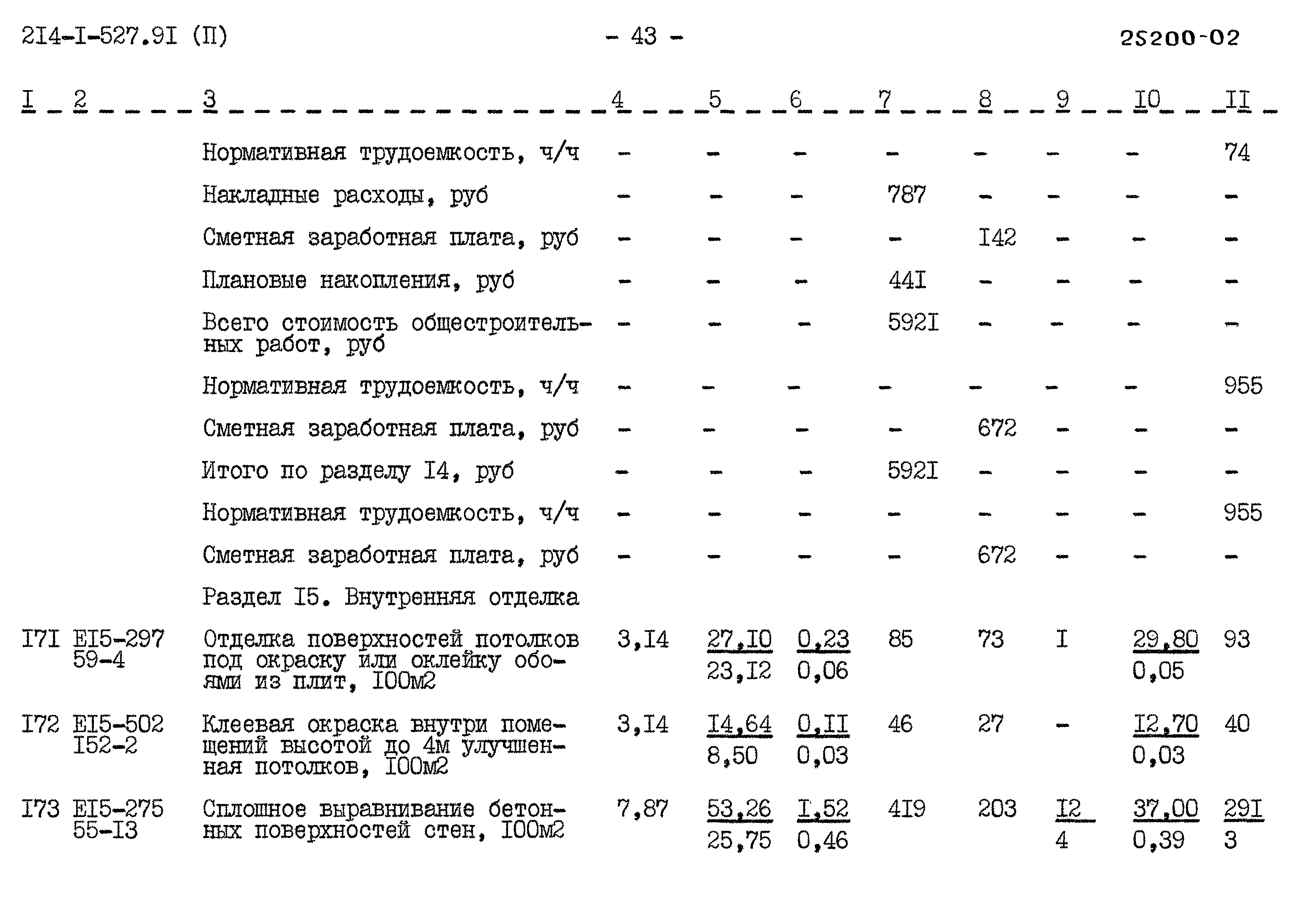 Типовой проект 214-1-527.91