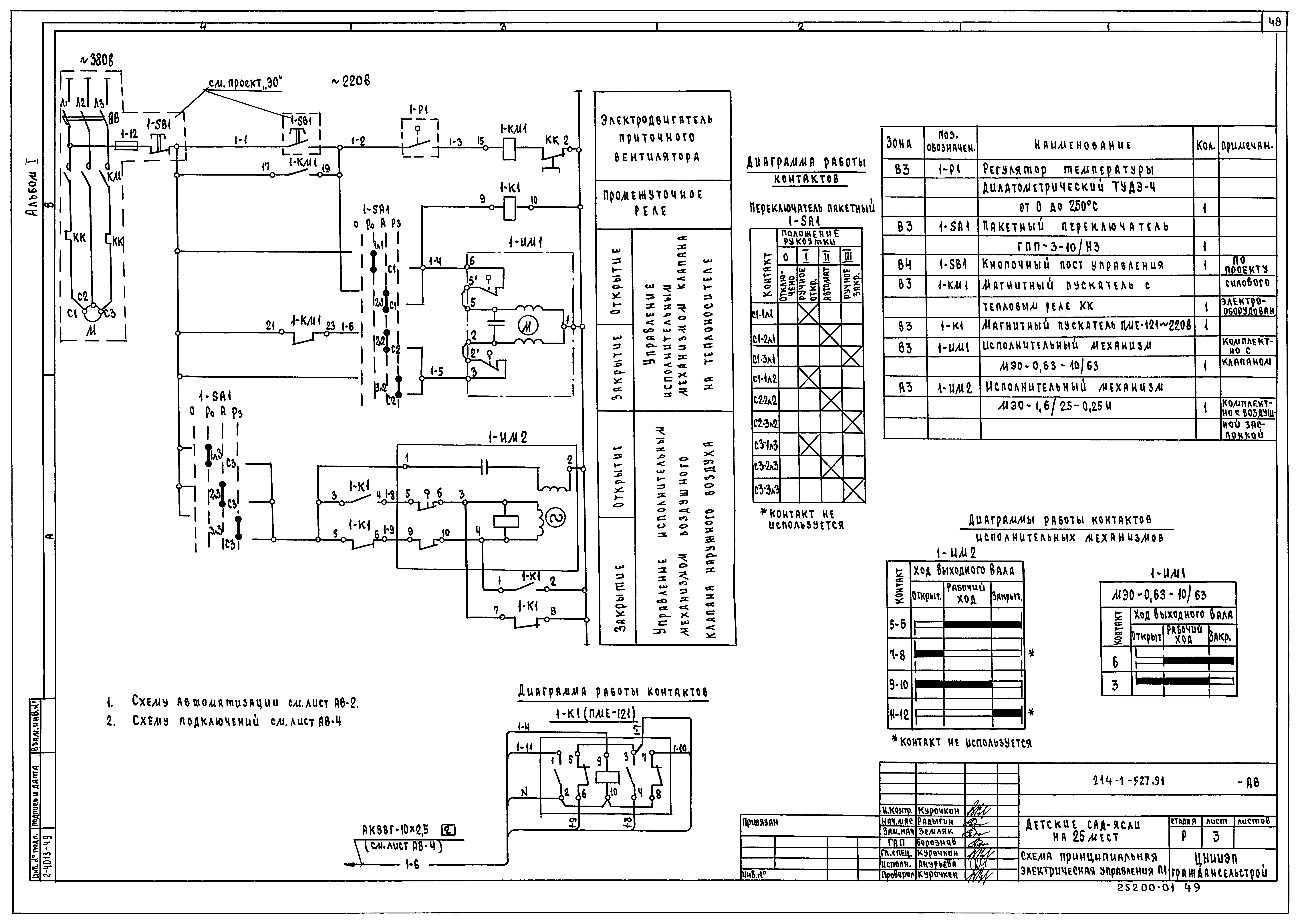 Типовой проект 214-1-527.91