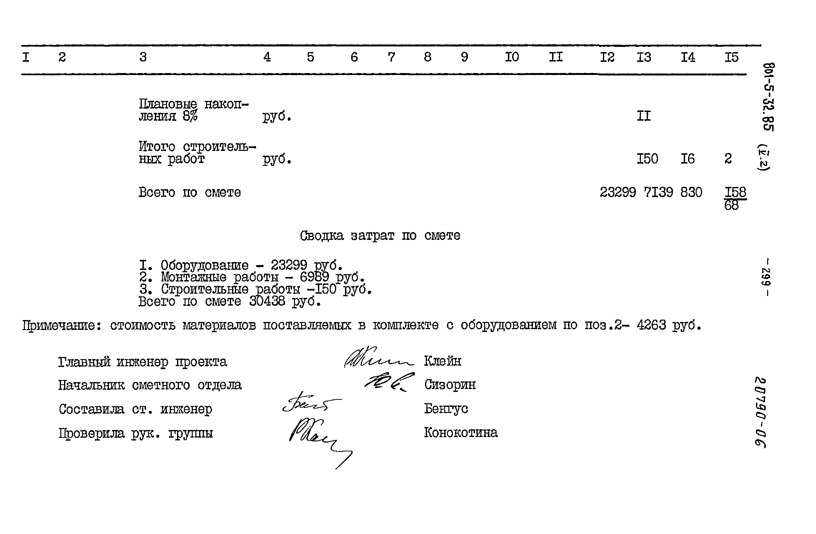 Типовой проект 801-5-32.85