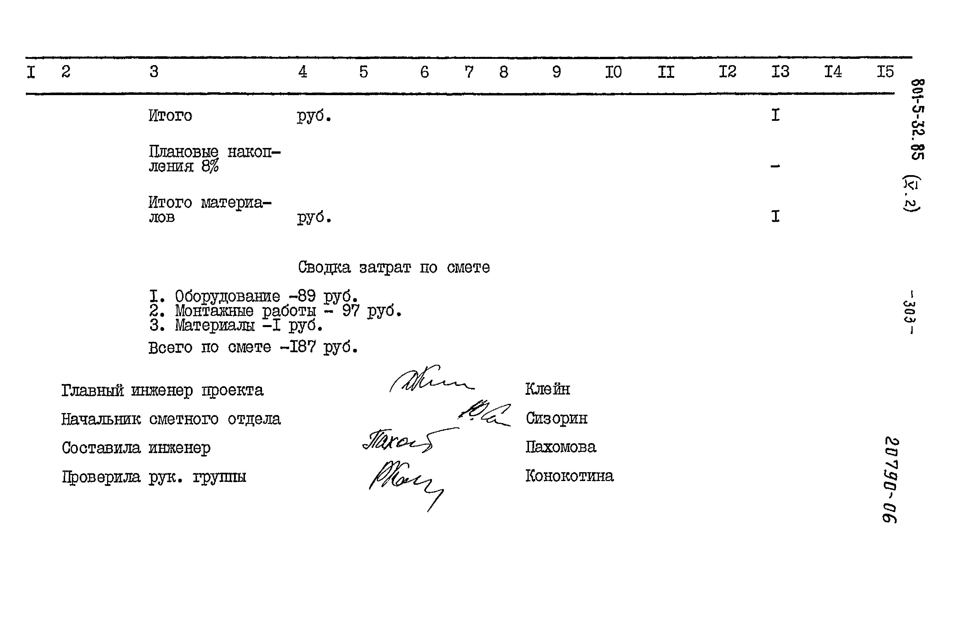Типовой проект 801-5-32.85