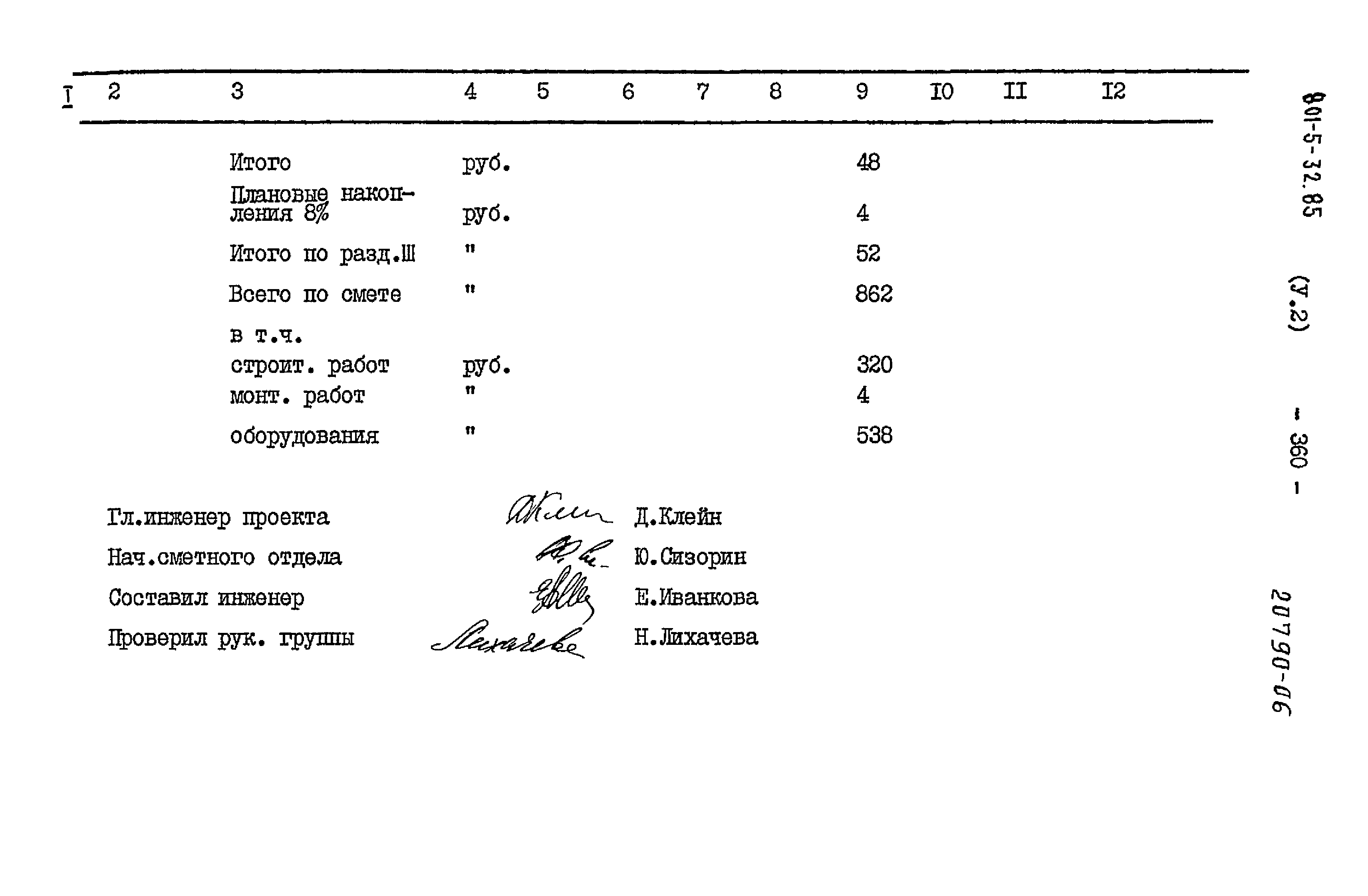 Типовой проект 801-5-32.85