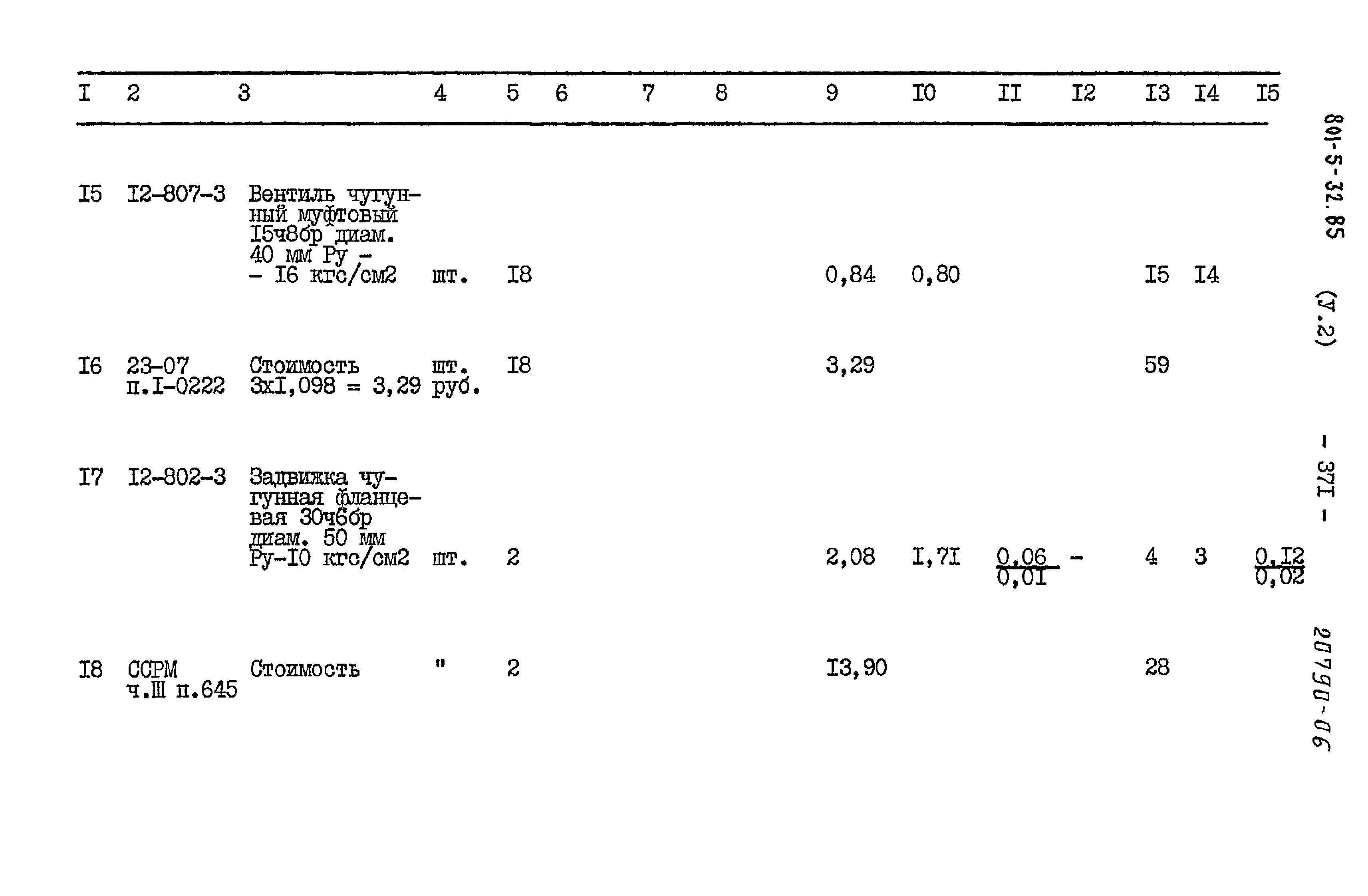 Типовой проект 801-5-32.85
